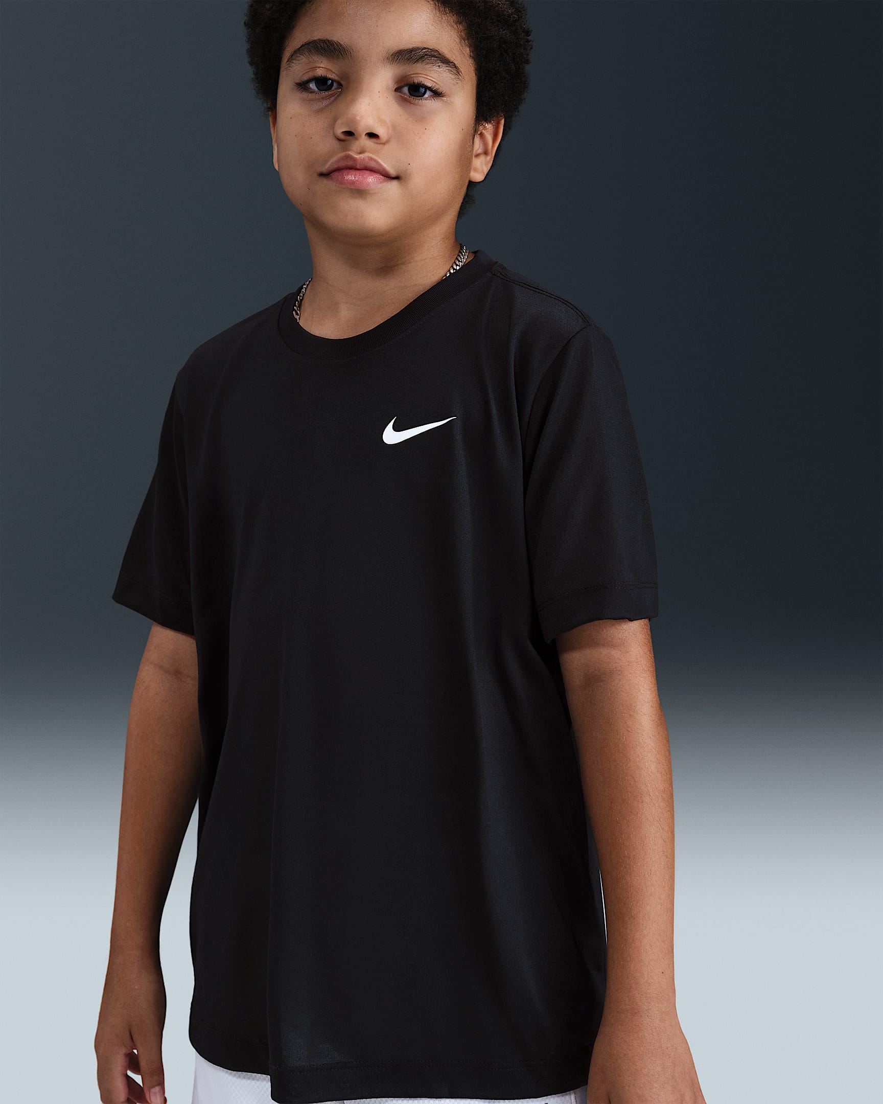 Nike Legend Big Kids' Dri-FIT Training T-Shirt - Black