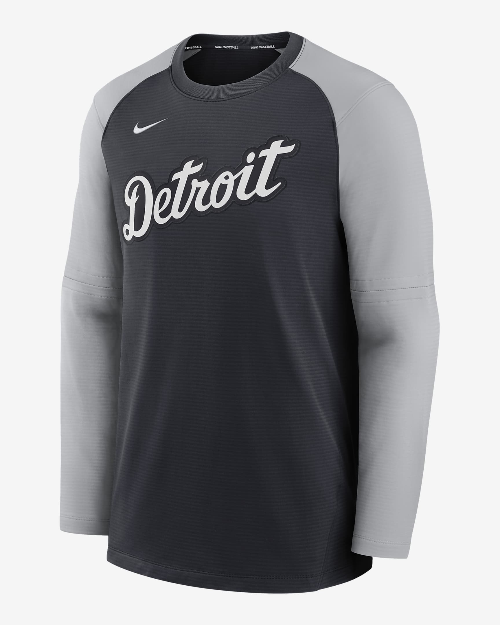 Playera de manga larga para hombre Nike Dri-FIT Pregame (MLB Detroit ...