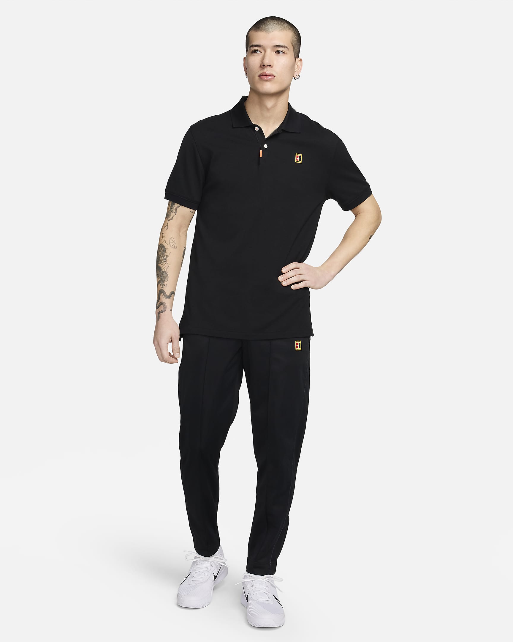 NikeCourt Men's Tennis Pants - Black