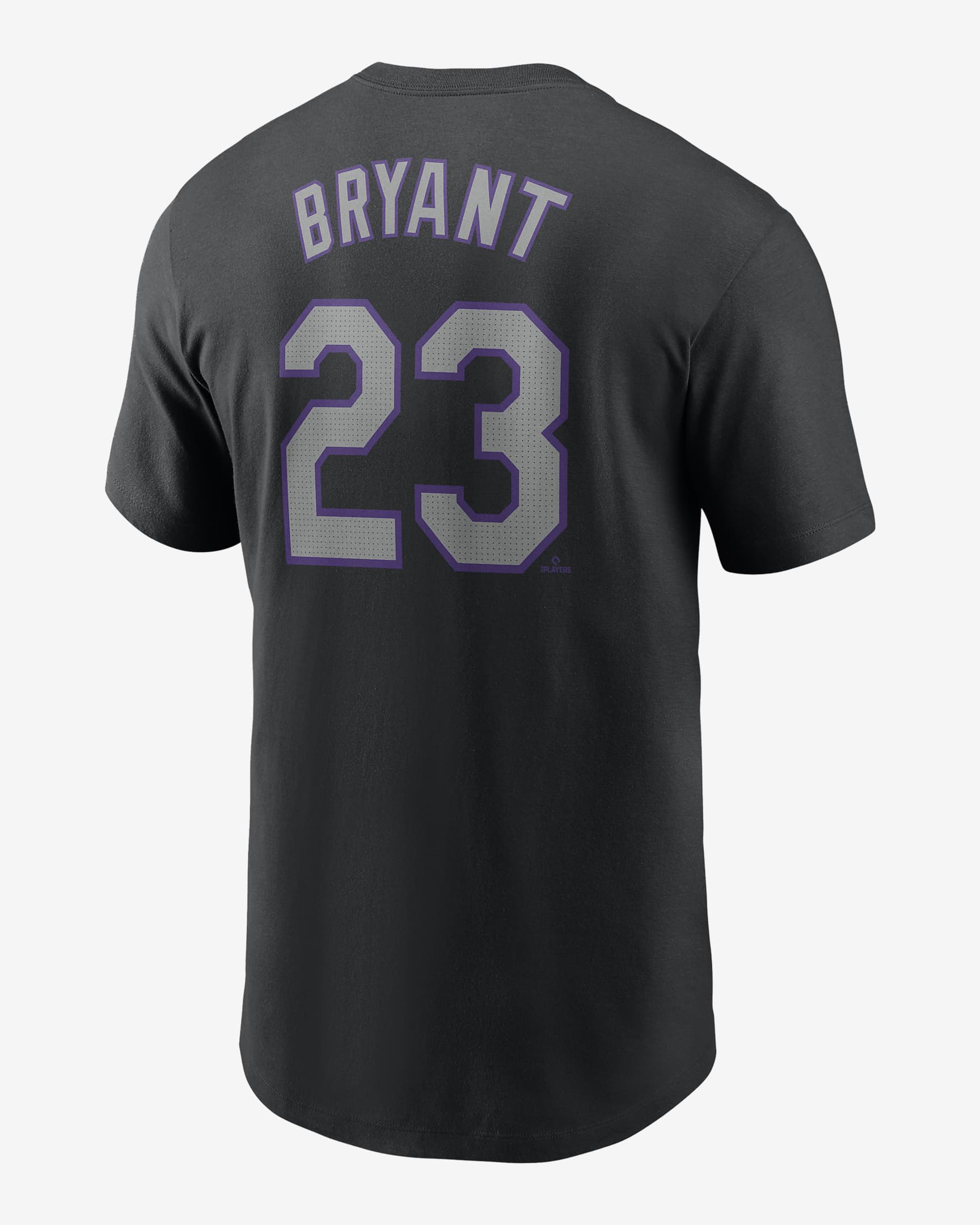 Kris Bryant Colorado Rockies Fuse Men's Nike MLB T-Shirt - Black