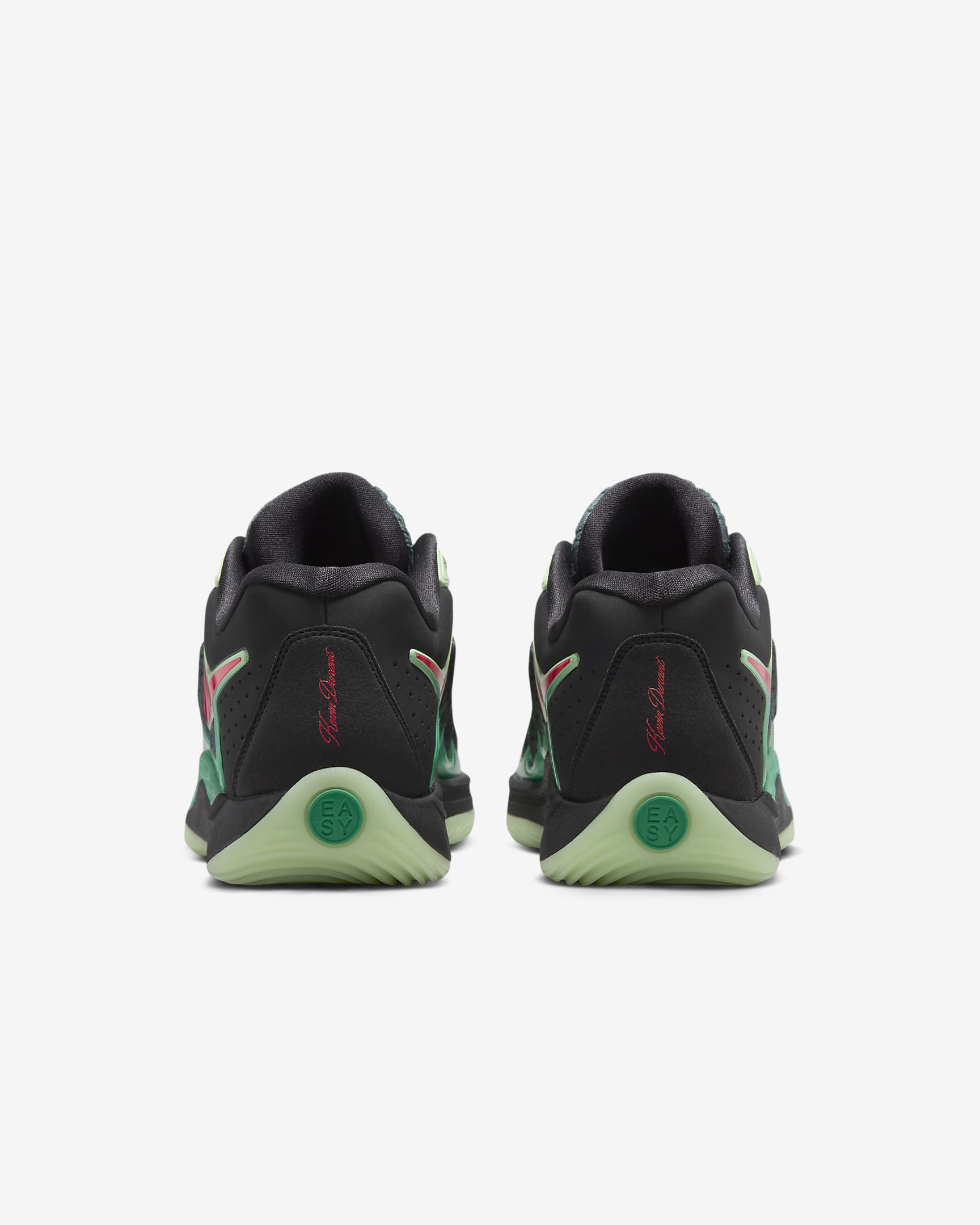 KD17 basketsko - Svart/Vintage Green/Night Forest/Bright Crimson