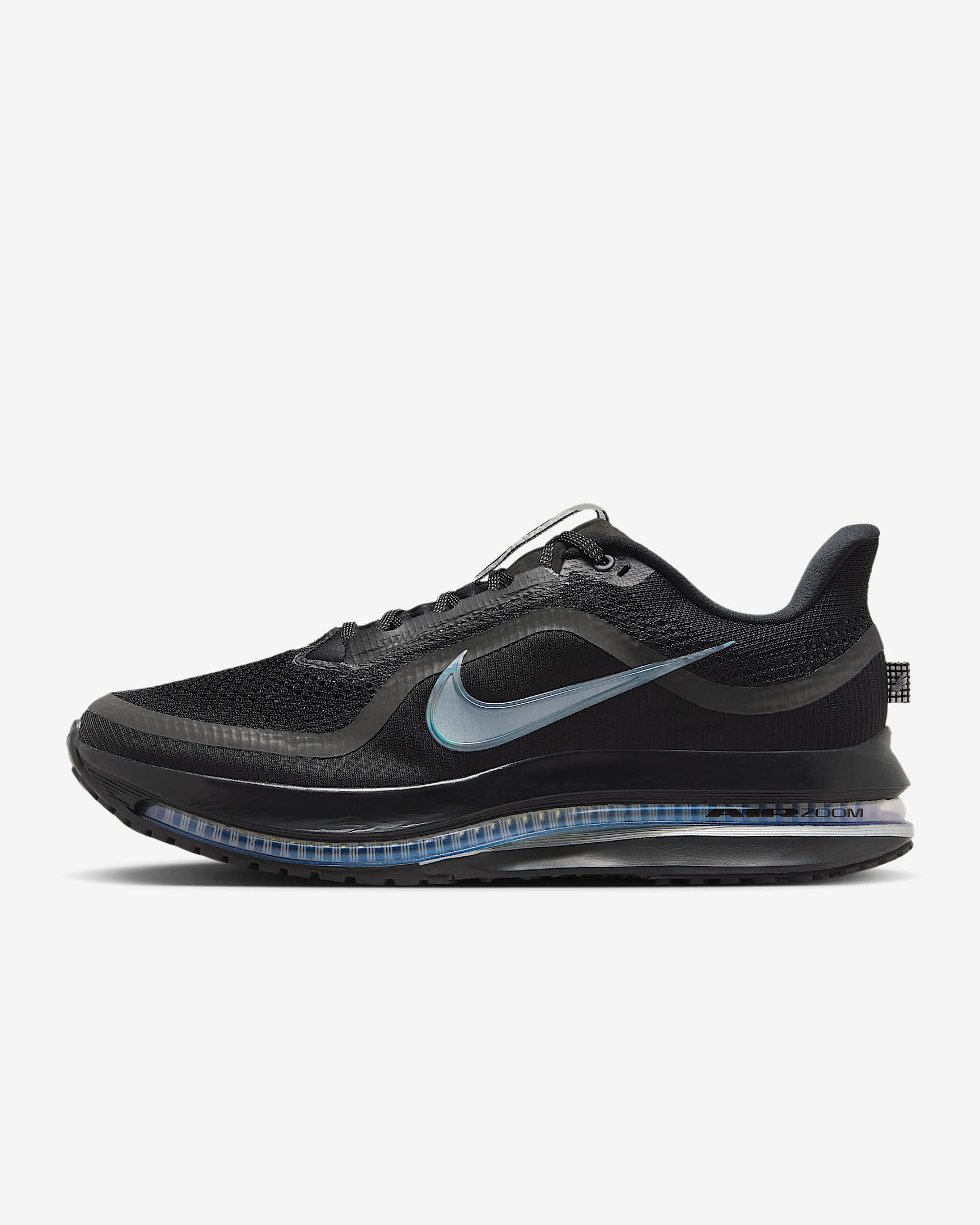 Tenis de correr en pavimento para hombre Nike Pegasus Premium - Negro/Plata metalizado/Negro