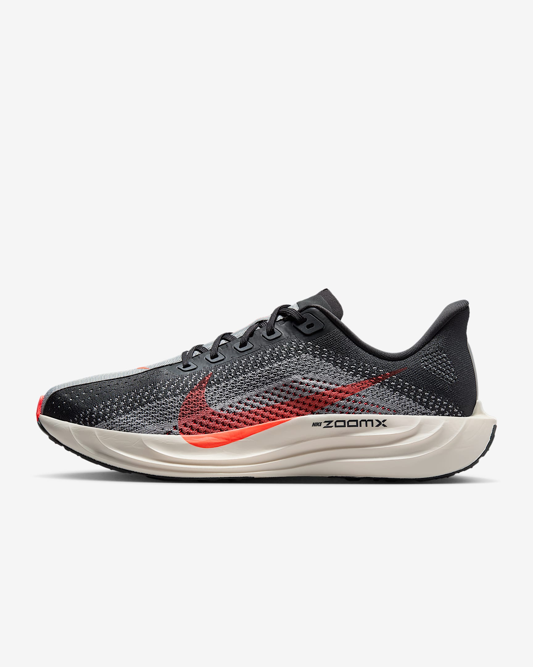 Nike Pegasus Plus Erkek Yol Koşu Ayakkabısı - Anthracite/Light Smoke Grey/Phantom/Bright Crimson