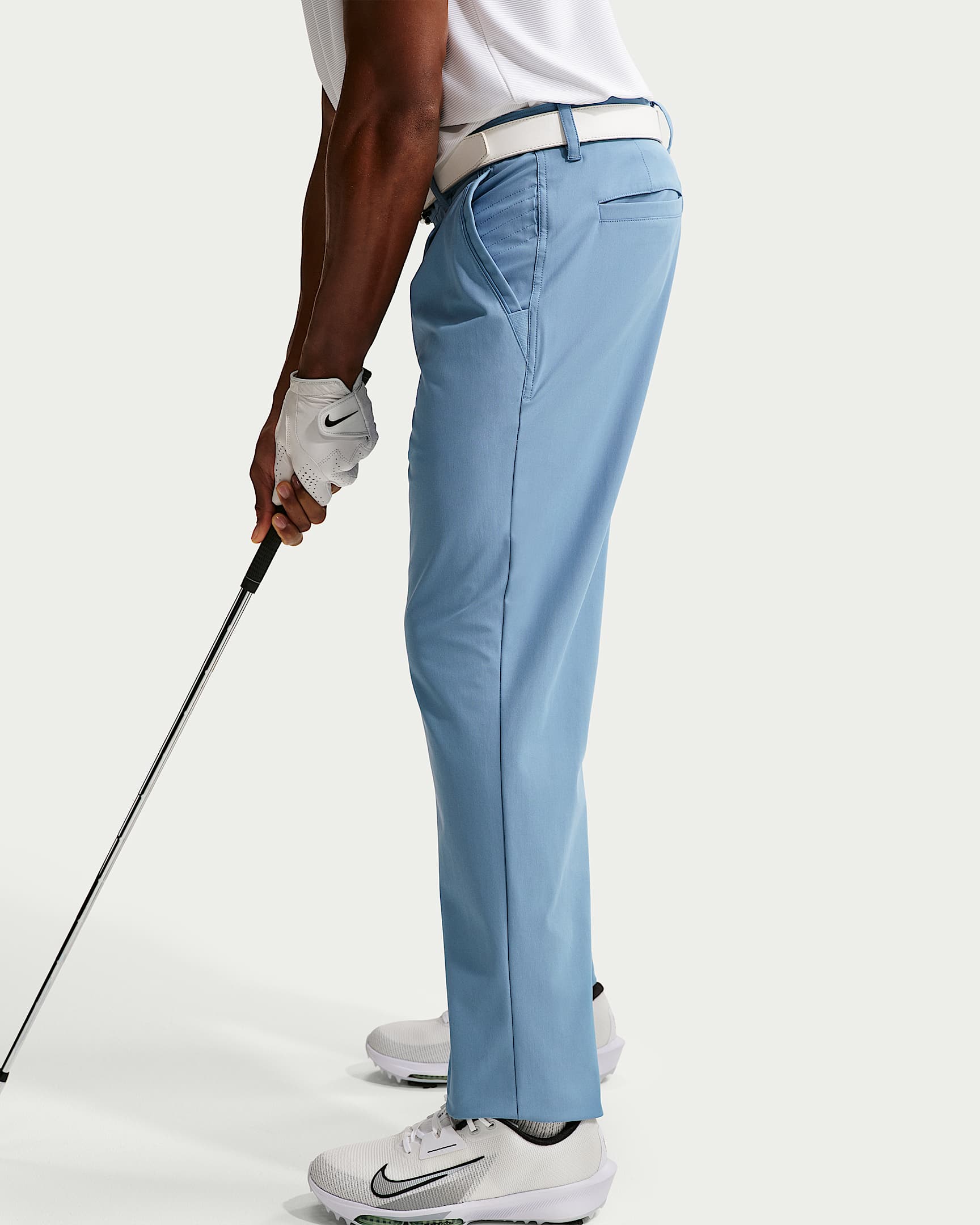 Nike Par Men's Dri-FIT Slim Golf Pants - Work Blue/Black/Work Blue