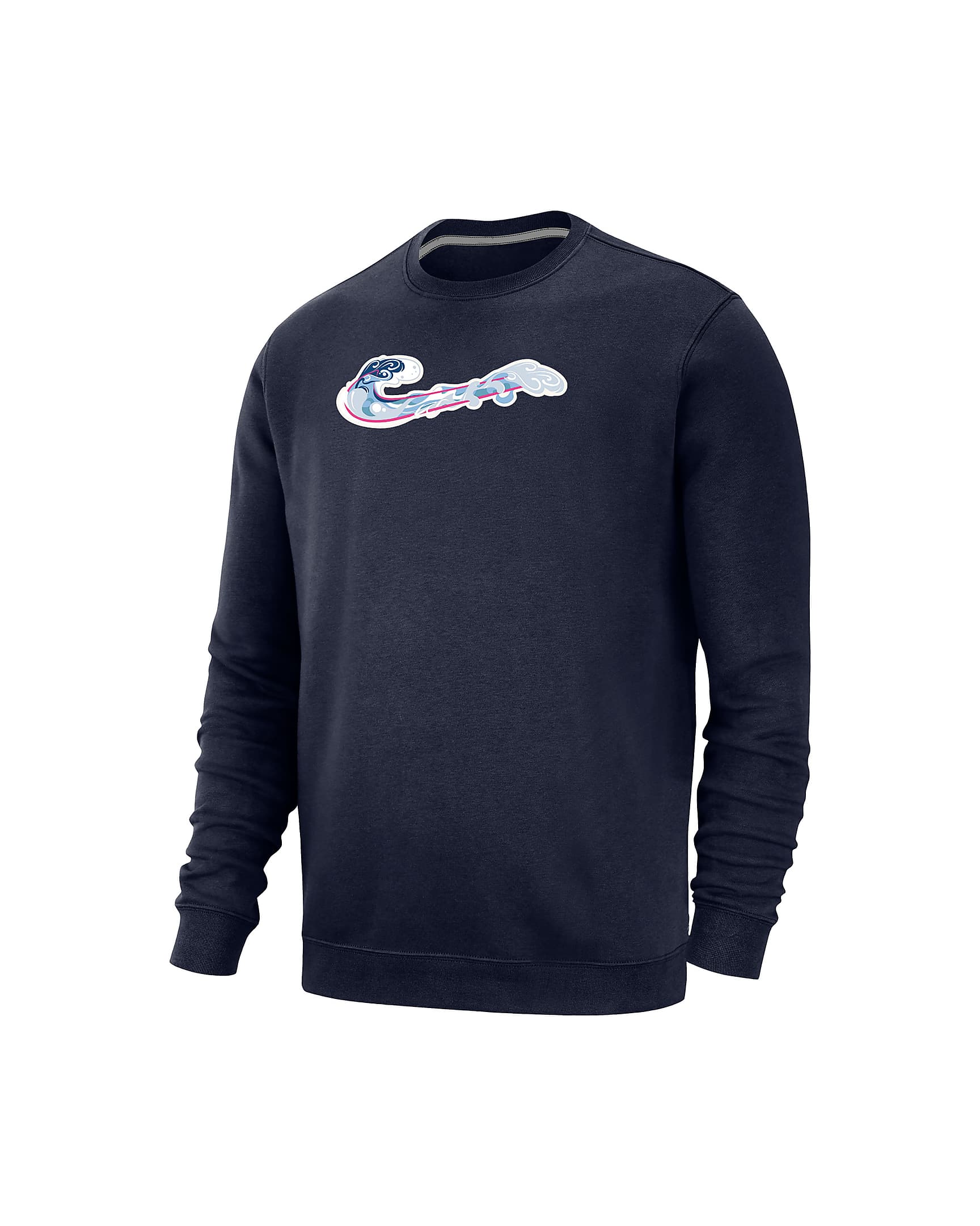 Nike Club Fleece Men's Golf Crew-Neck Sweatshirt. Nike.com