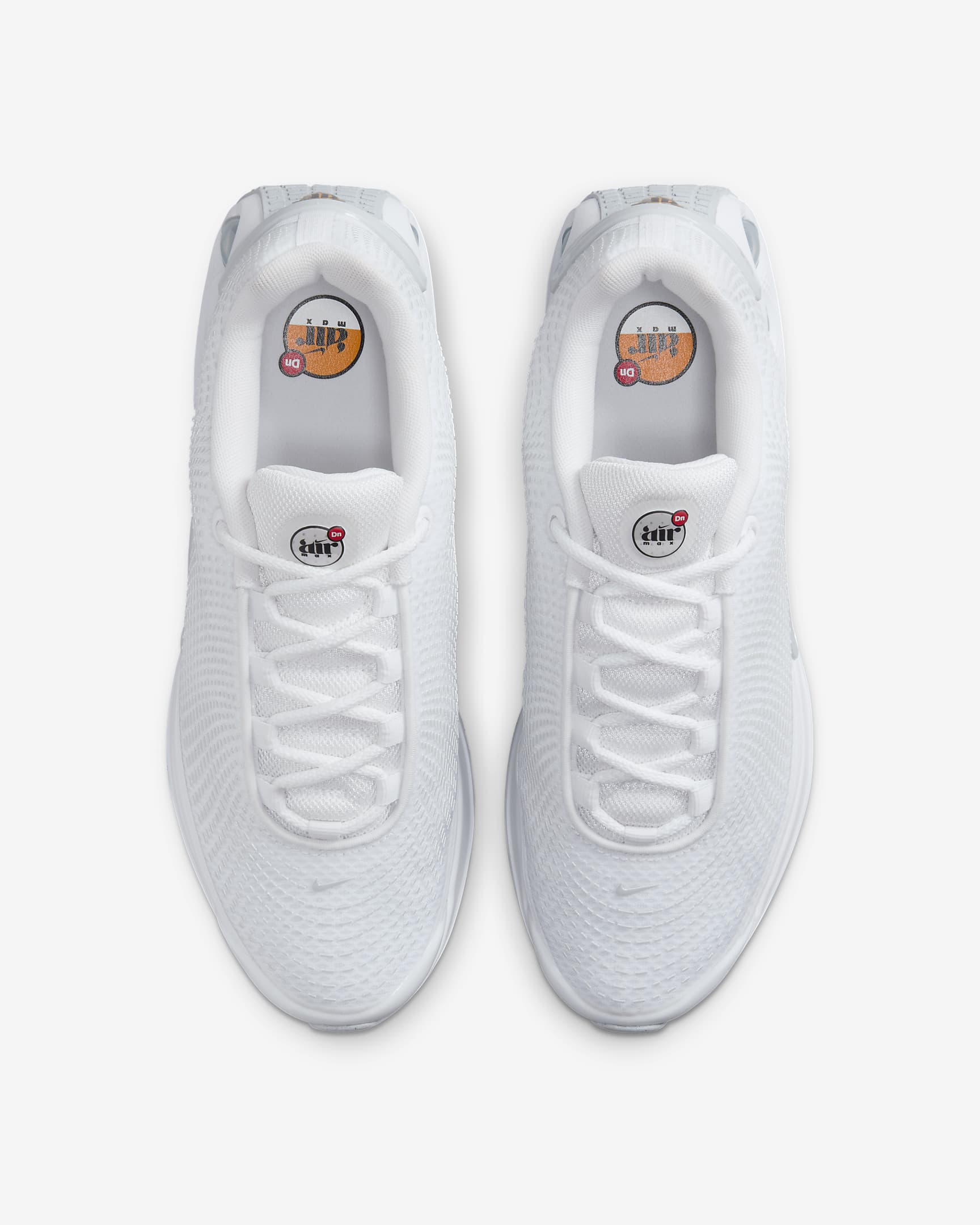 Nike Air Max Dn Shoes - White/White/Metallic Silver/White