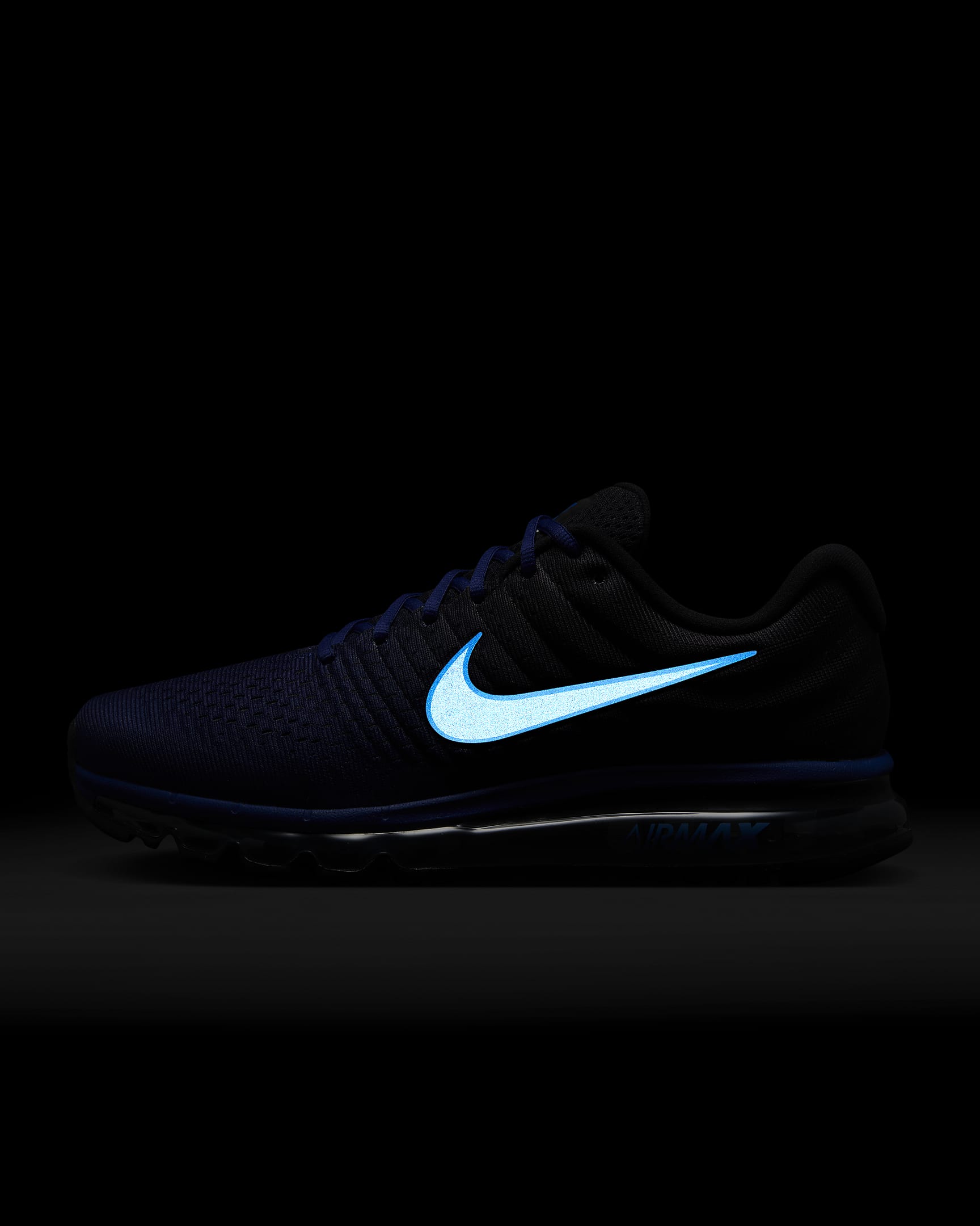 Tenis para hombre Nike Air Max 2017 - Azul royal intenso/Negro/Hipercobalto