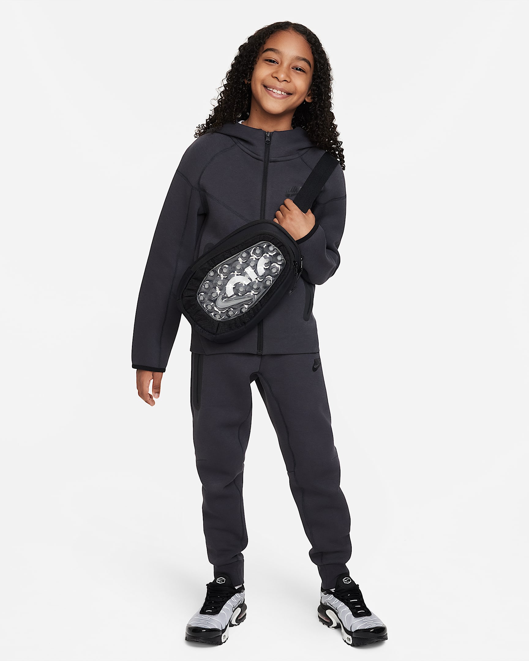 Nike Sportswear Tech Fleece Older Kids Boys Full Zip Hoodie Nike Be