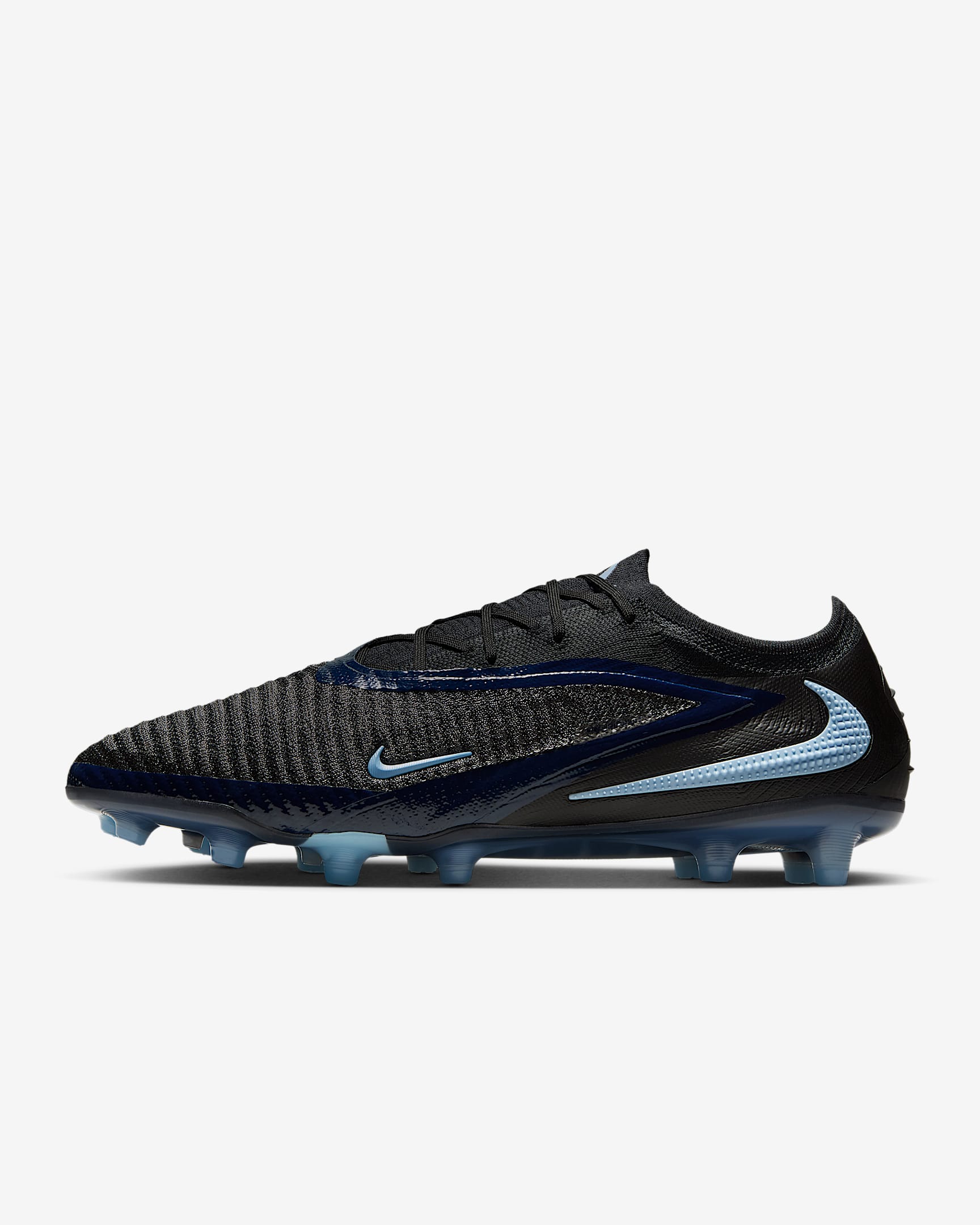 Nike Phantom 6 Low Elite Artificial-Grass Soccer Cleats - Black/Black