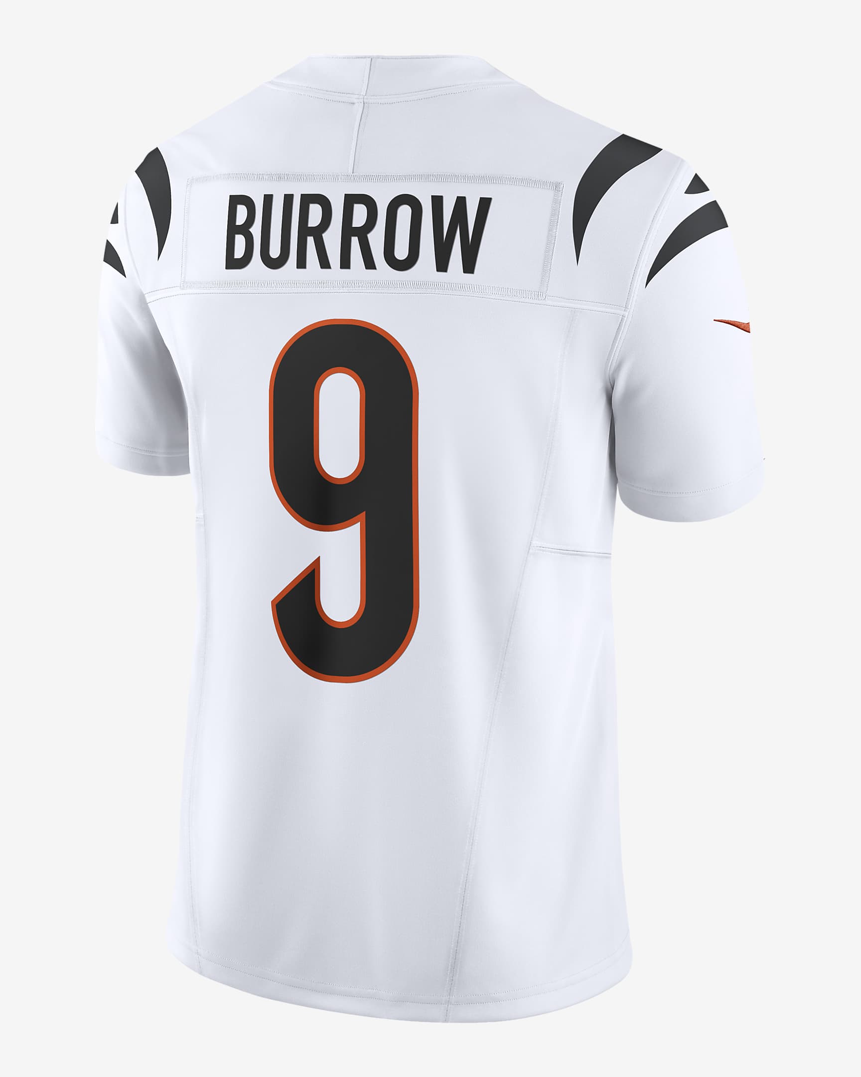 BURREAUX #9 Joe Burrow Stitched White Jersey – 2020 Patch – Free Shipping