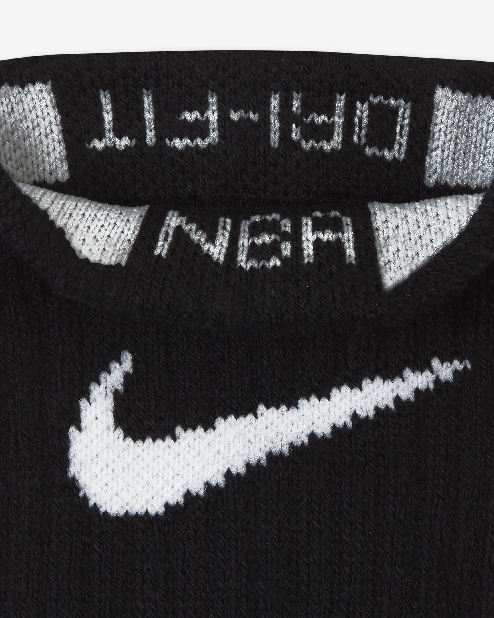 Nike Elite NBA Crew Socks - Black/White