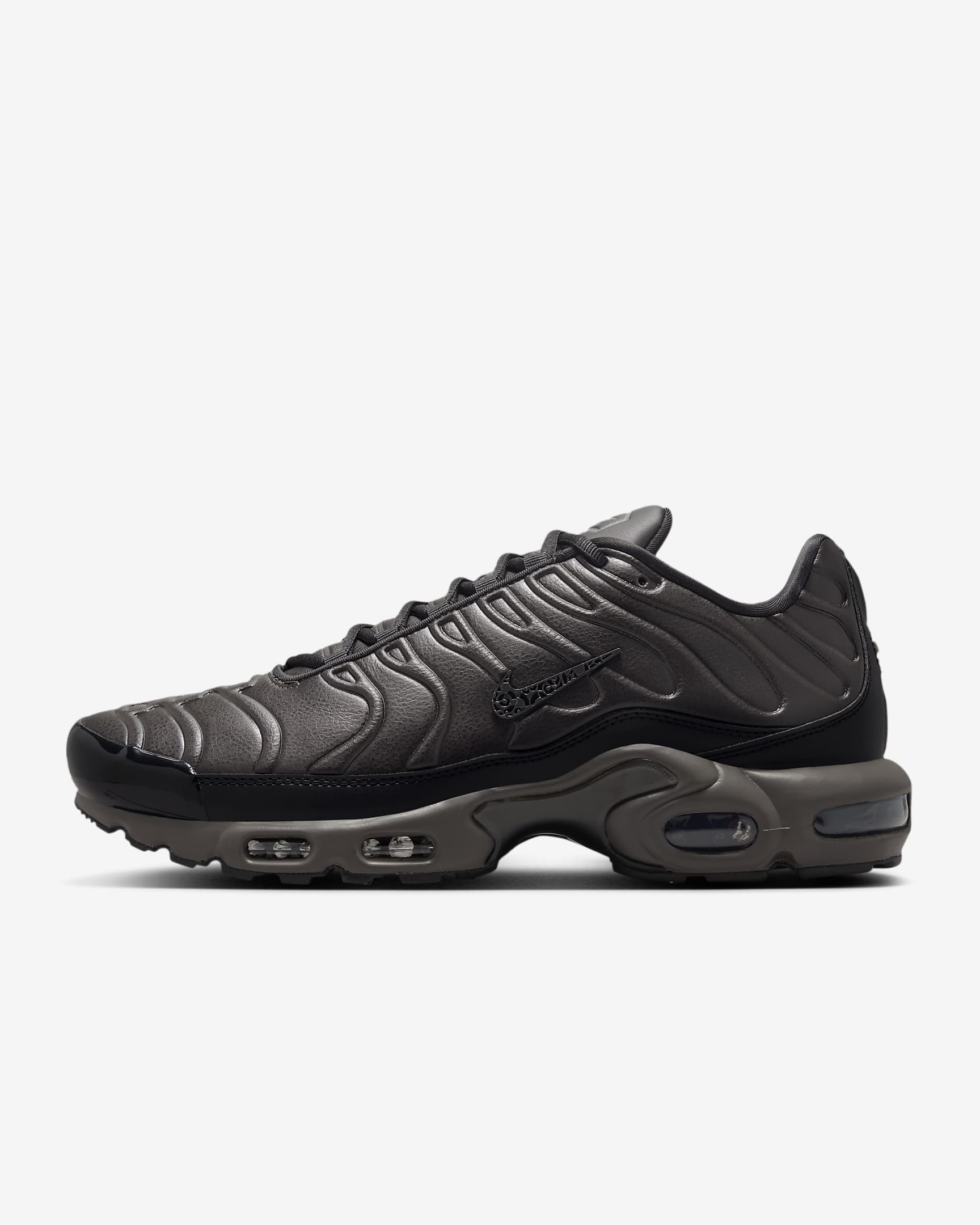 Nike Air Max Plus Premium Men's Shoes - Black Tea/Petra Brown/Olive Grey/Black