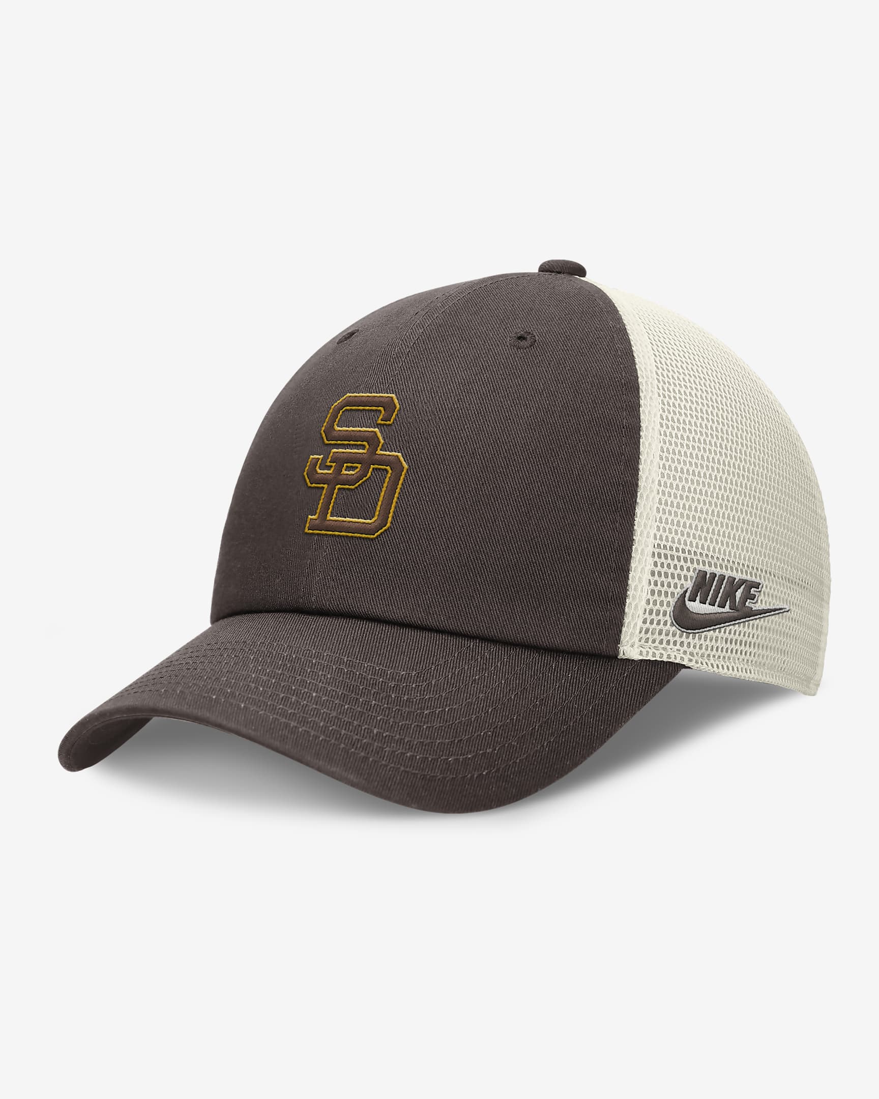 San Diego Padres Rewind Cooperstown Club Men's Nike MLB Trucker ...