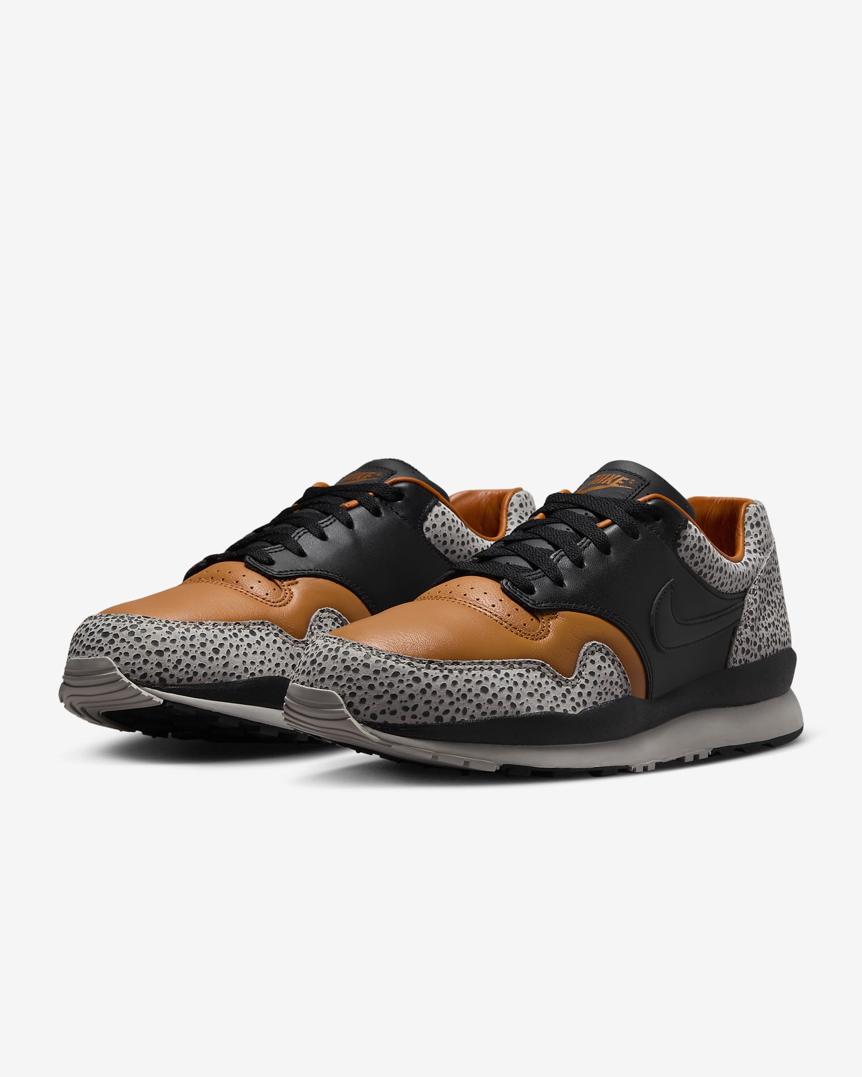 Nike Air Safari Electric Men's Shoes - Black/Monarch/Light Iron Ore/Black