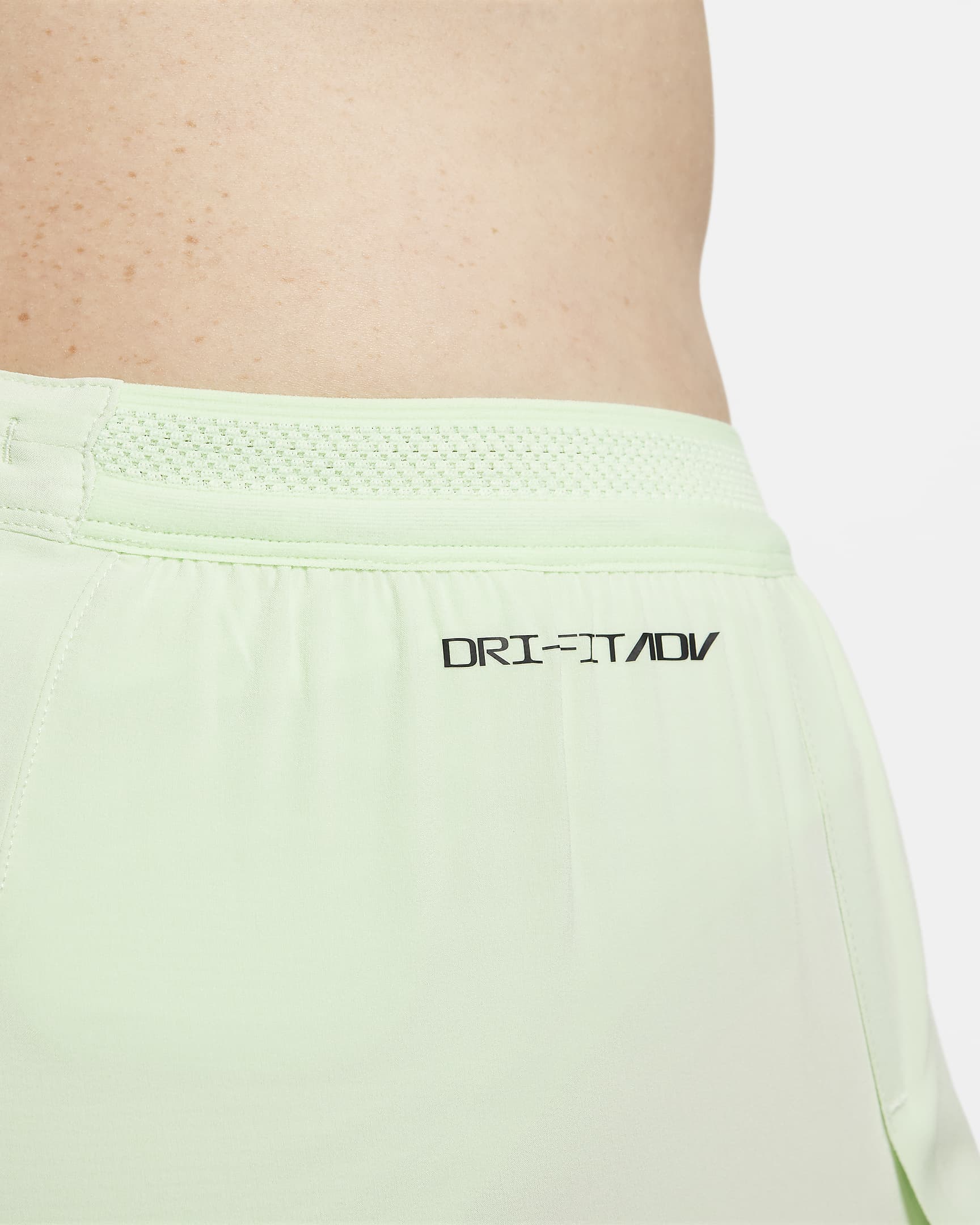 Nike AeroSwift Men's Dri-FIT ADV 2" Brief-Lined Running Shorts - Vapor Green/Black