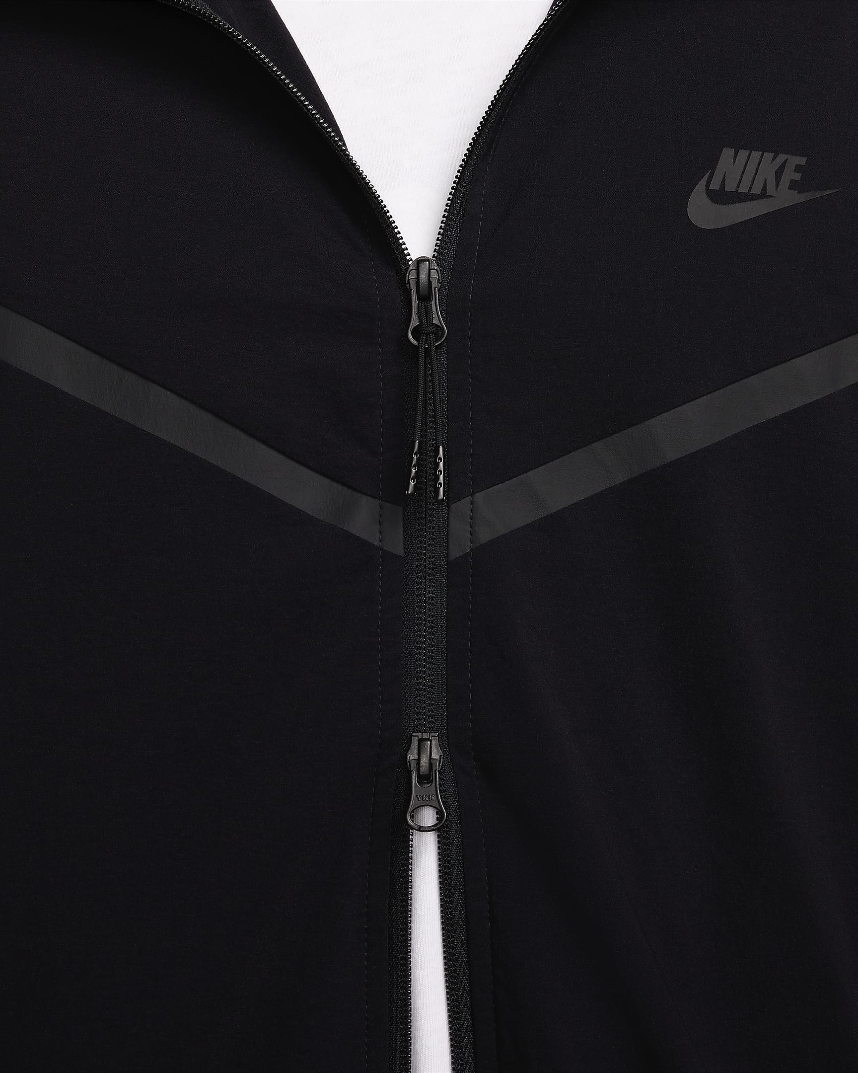 Veste tissée Nike Tech pour homme - Noir/Noir/Noir