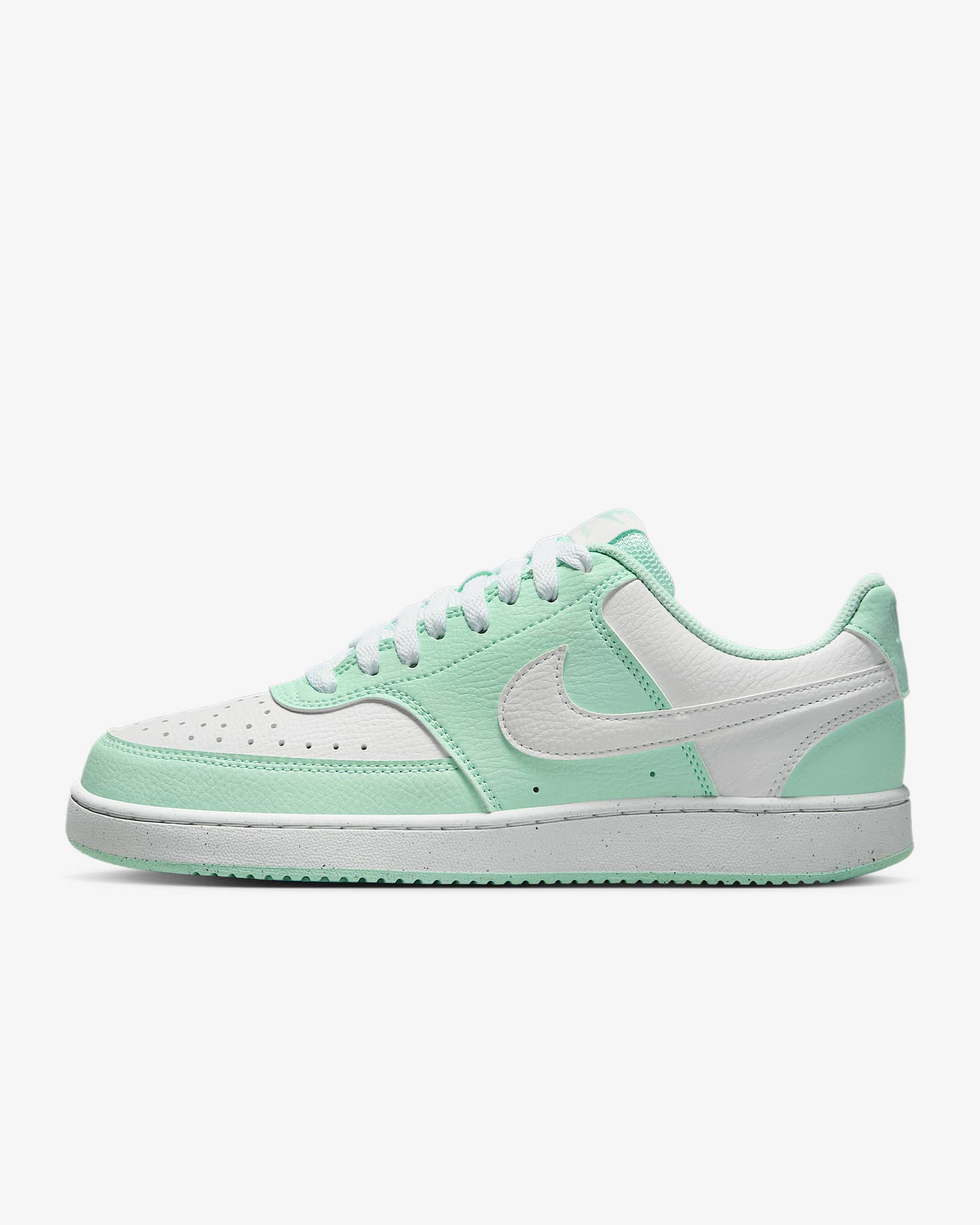 Buty damskie Nike Court Vision Low Next Nature - Mint Foam/Summit White/Summit White