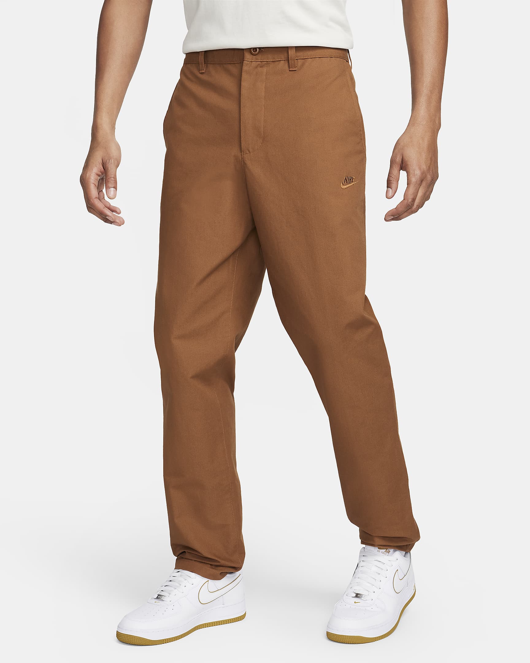 Nike Club Men's Chino Trousers - Light British Tan/Light British Tan