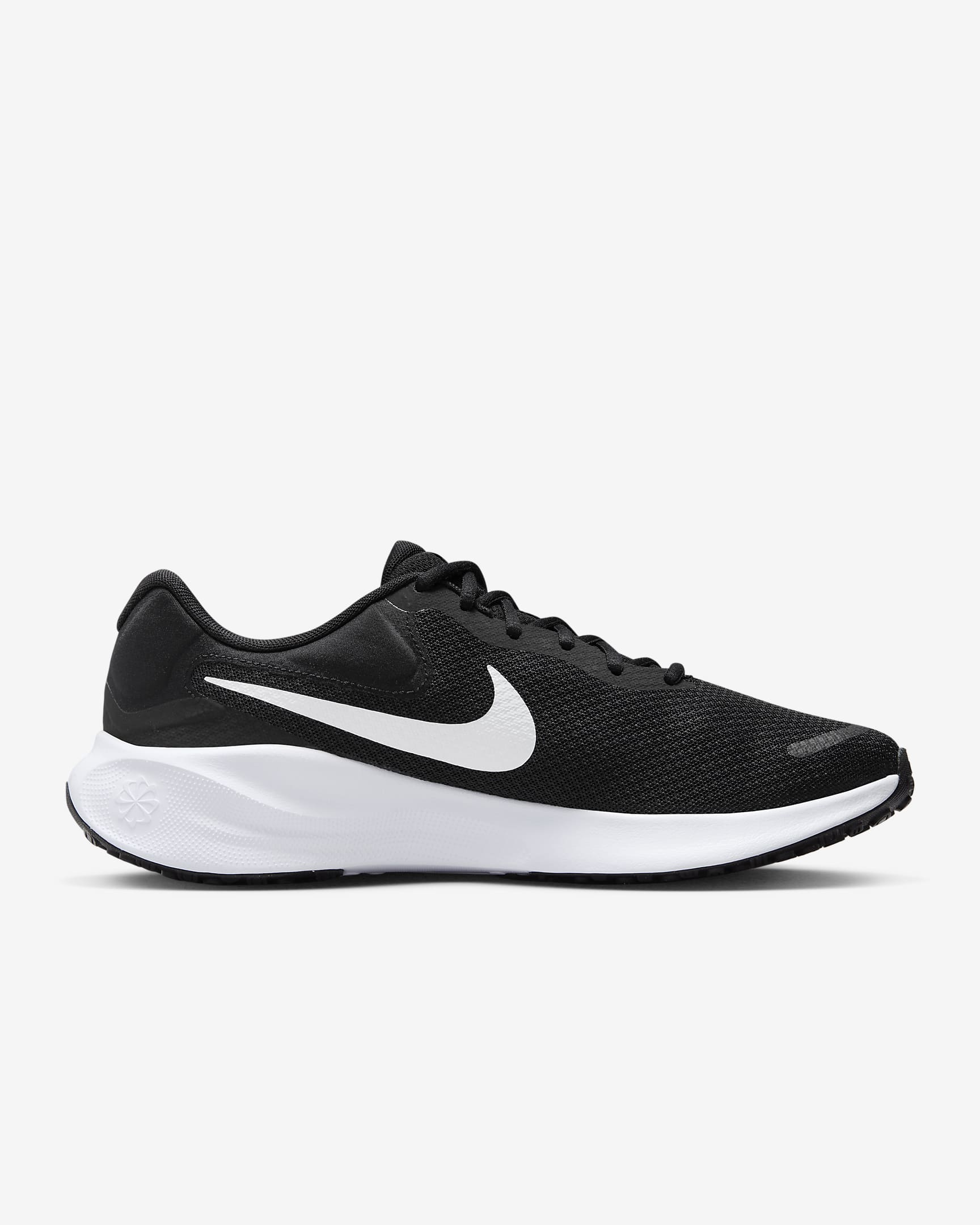 Nike Revolution 7 Men's Road Running Shoes - Black/White