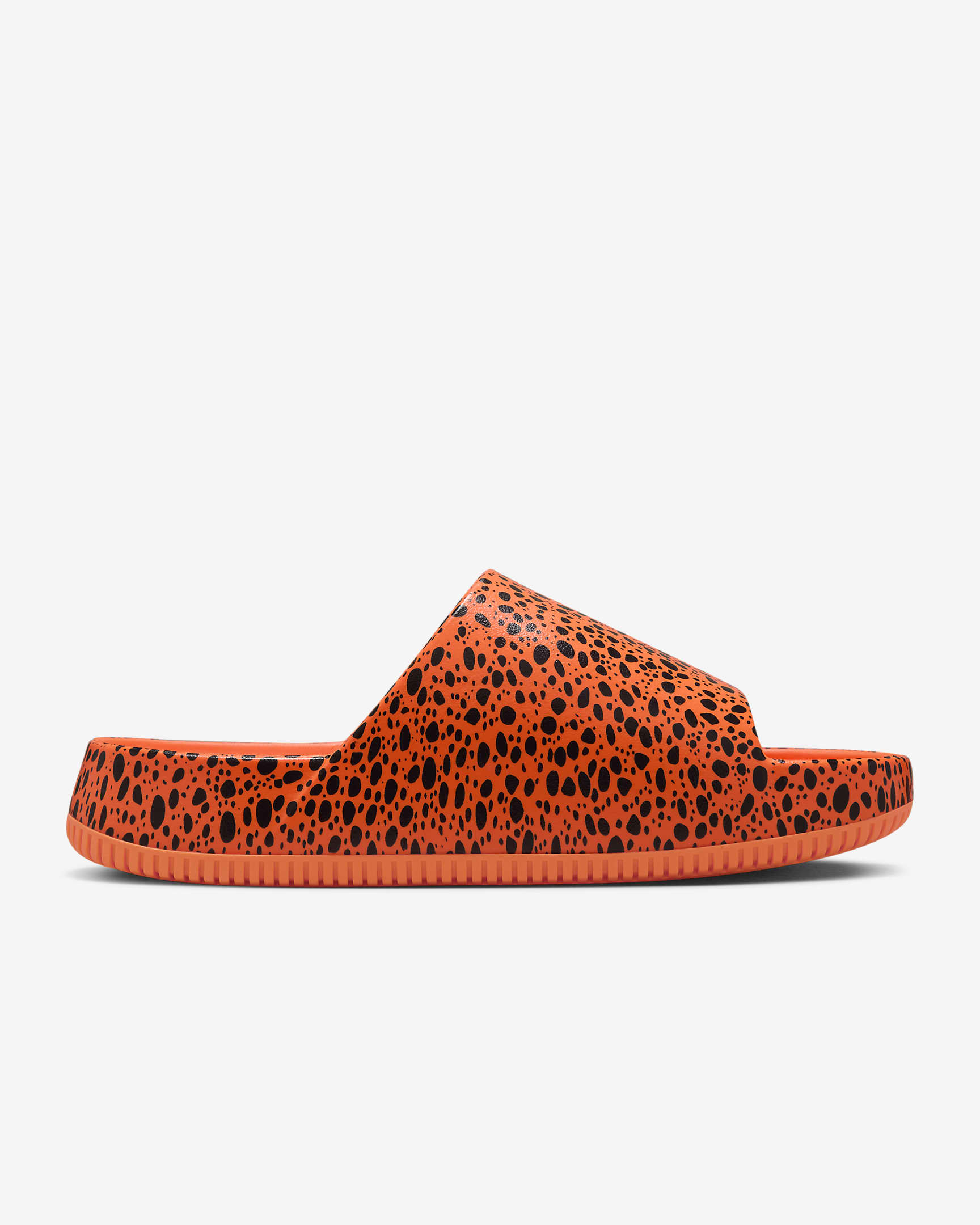 Claquette Nike Calm Electric pour homme - Total Orange/Total Orange/Dark Obsidian