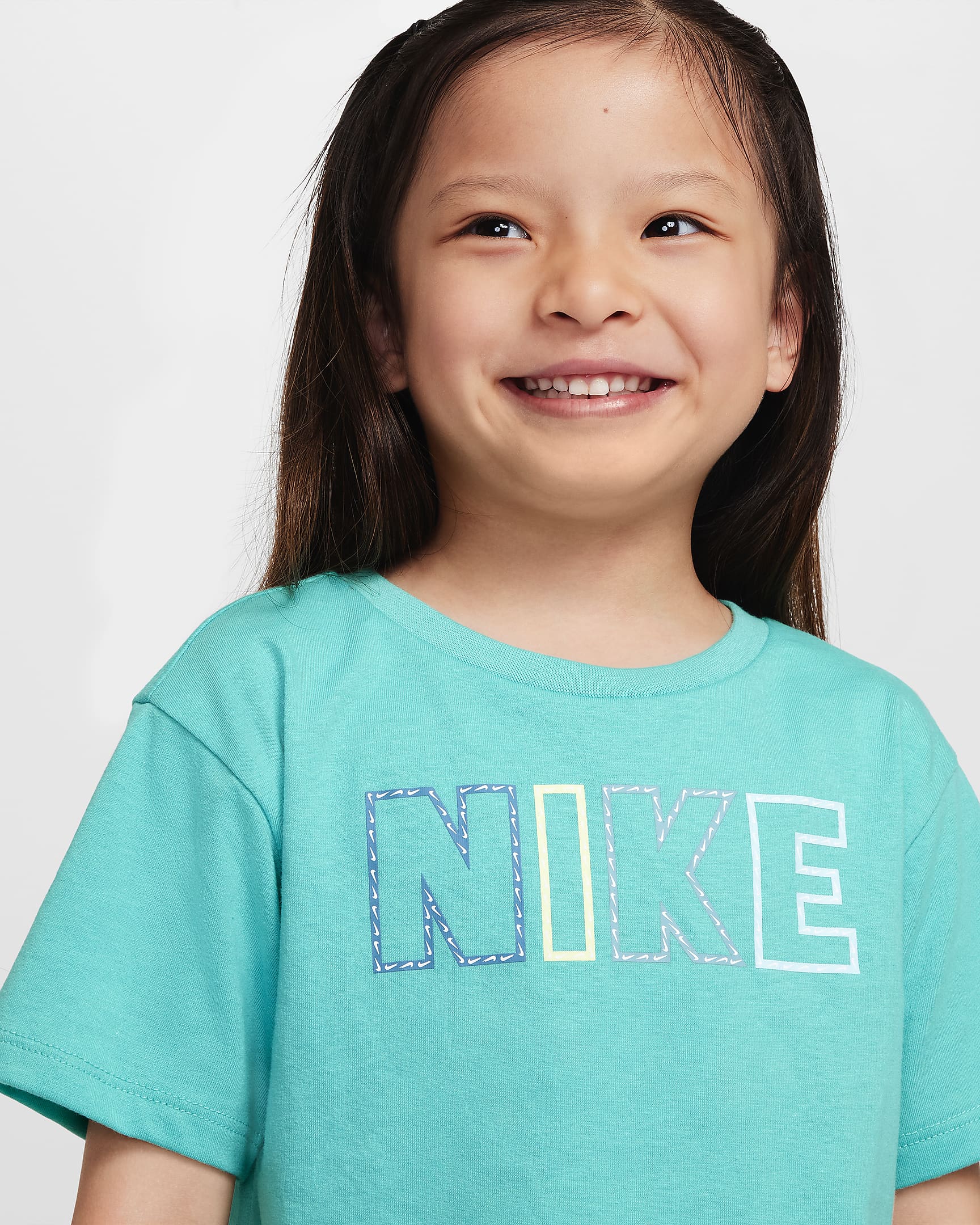 Nike Femme Pop Toddler T-Shirt - Green Frost