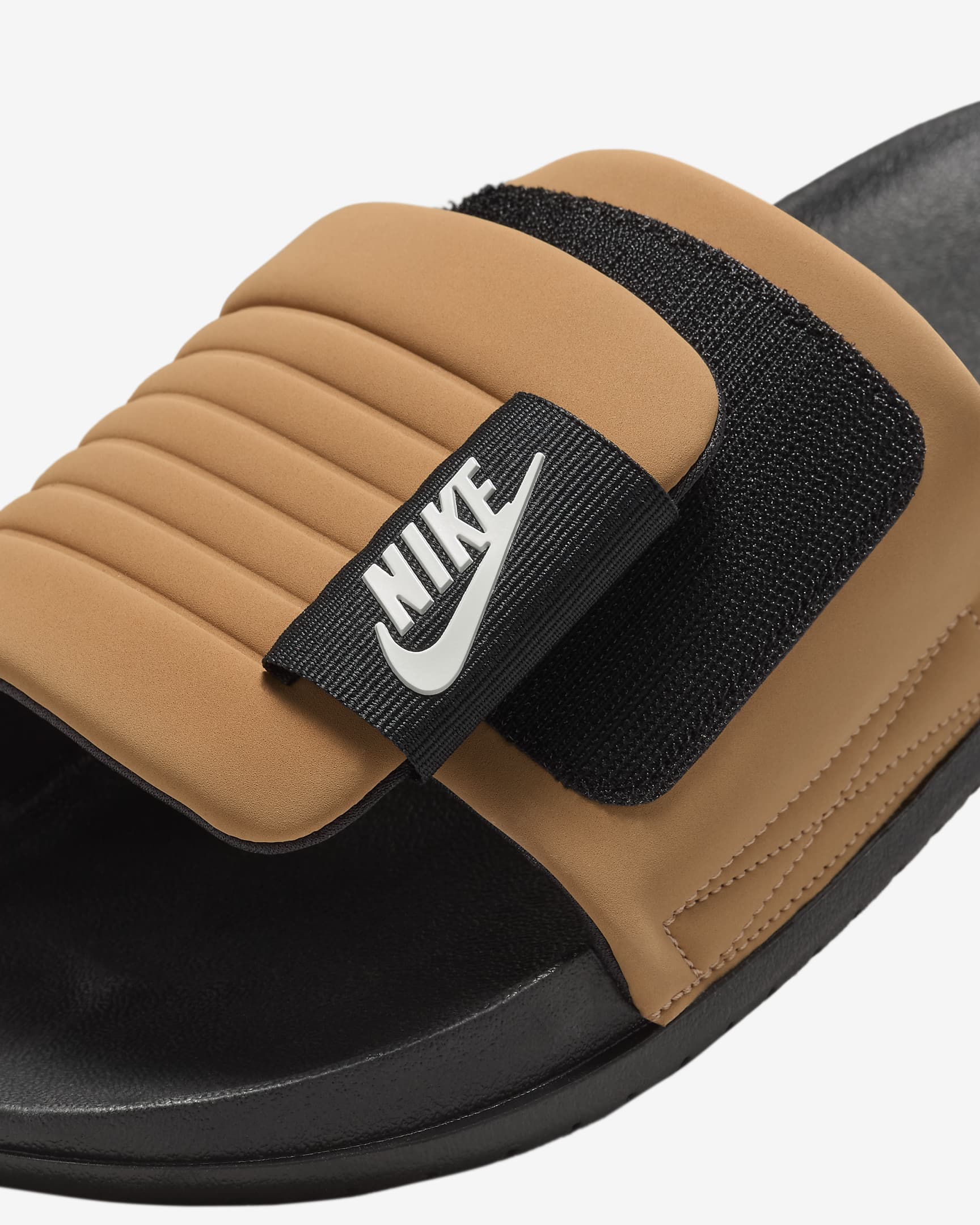 Nike Offcourt Adjust Men's Slides - Flax/Black/Sail