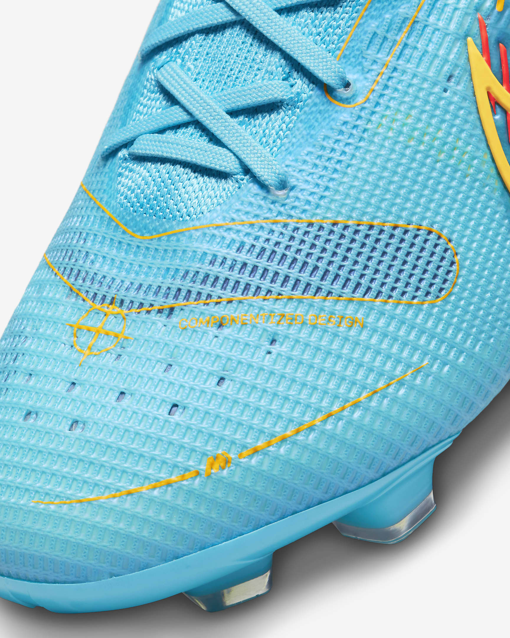 Nike Mercurial Vapor 14 Elite FG Firm-Ground Football Boots - Chlorine Blue/Marina/Laser Orange