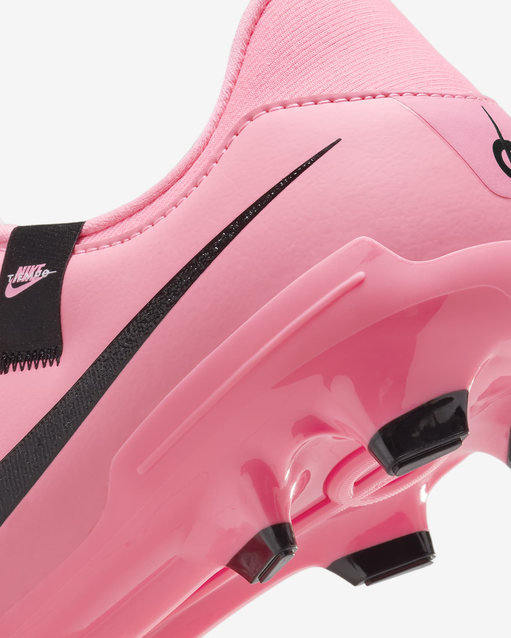 Fotbollssko Nike Tiempo Legend 10 Academy MG med lågt skaft - Pink Foam/Svart