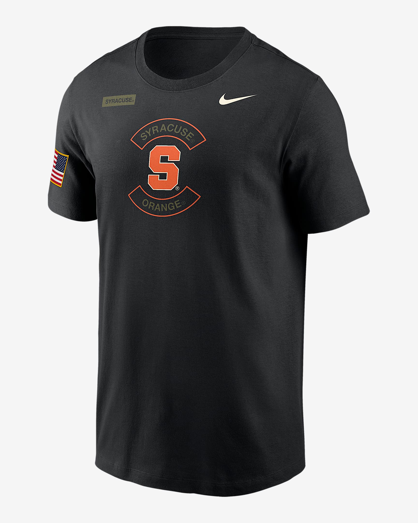 Syracuse Orange Team Issue Men's Nike Dri-FIT T-Shirt - Black