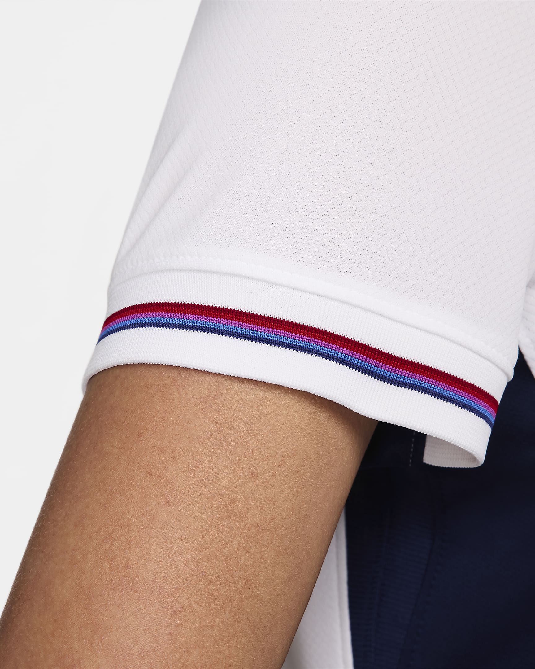 Maillot de foot replica Nike Dri-FIT Angleterre (Équipe masculine) 2024/25 Stadium Domicile pour femme - Blanc/Blue Void