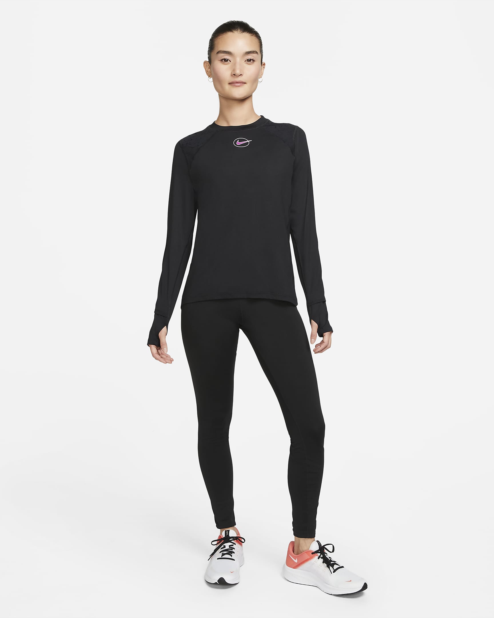 Nike Dri-FIT Icon Clash Women's Long-Sleeve Running Top. Nike PH