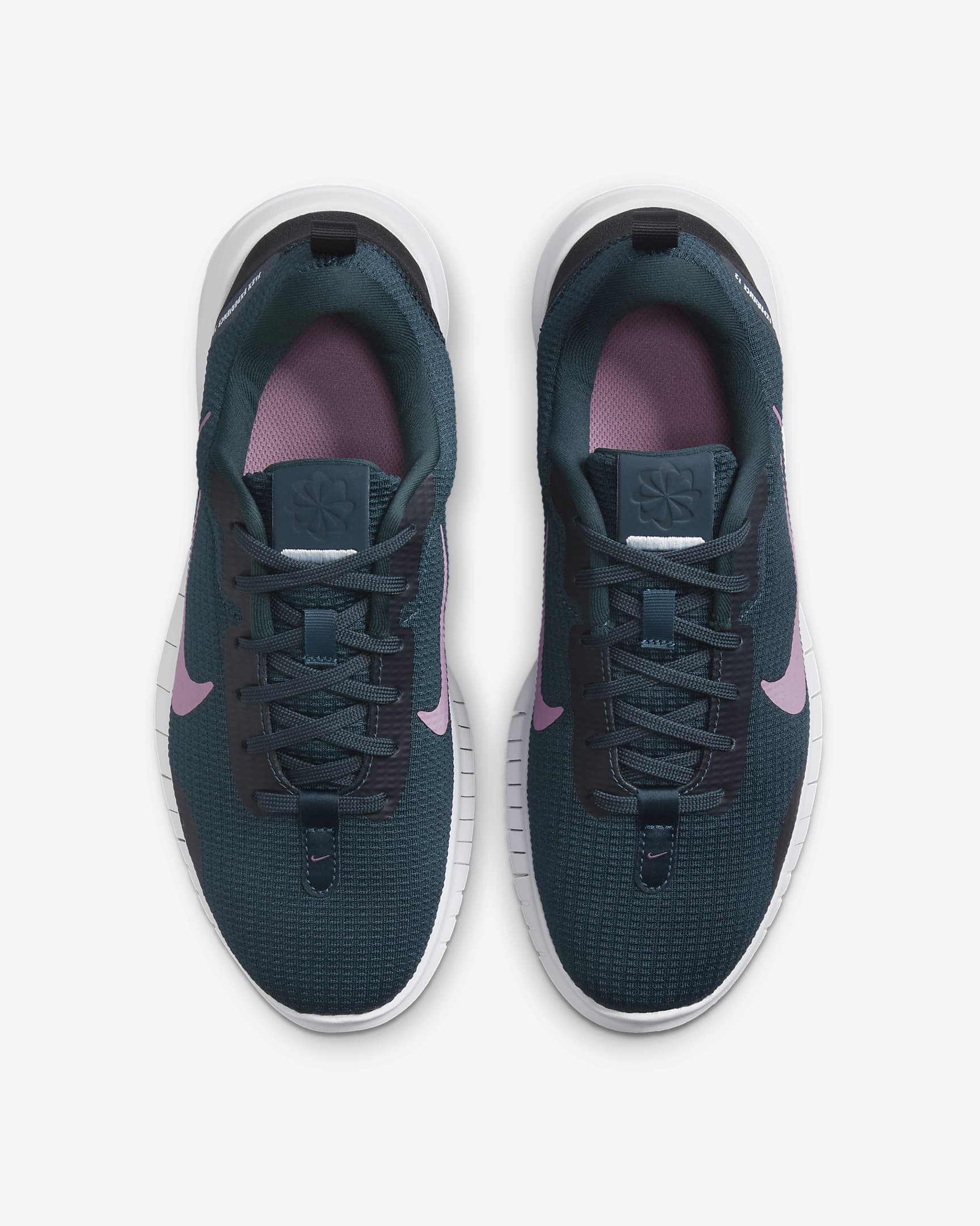 Nike Flex Experience Run 12 Women's Road Running Shoes - Armoury Navy/Black/Football Grey/Plum Dust