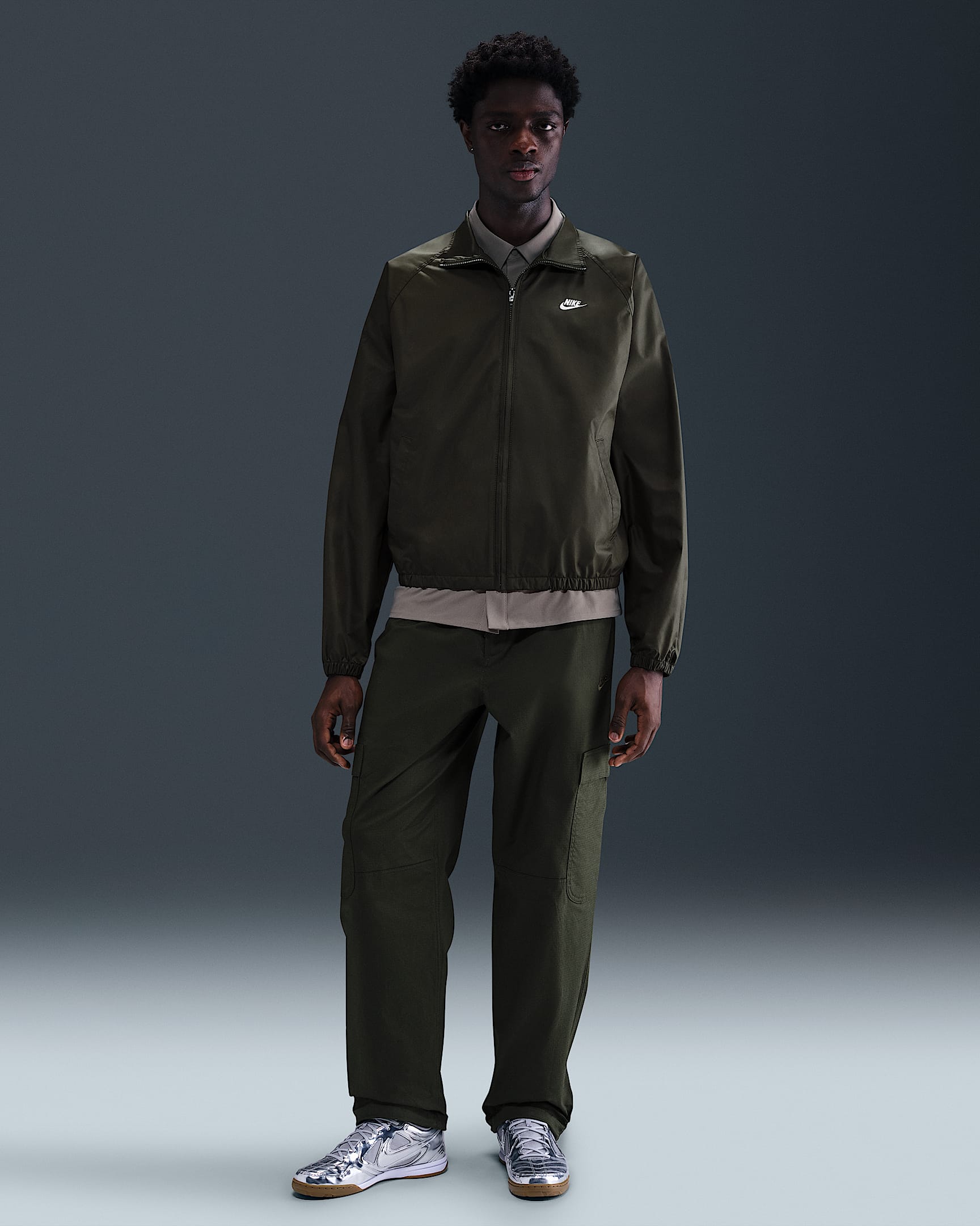 Nike Sportswear Club Men's Woven Cargo Pants - Sequoia/Sequoia