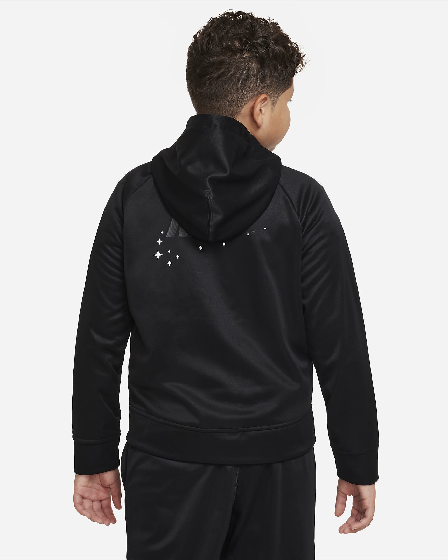 Nike Therma-FIT Big Kids' (Boys') Full-Zip Training Hoodie (Extended ...