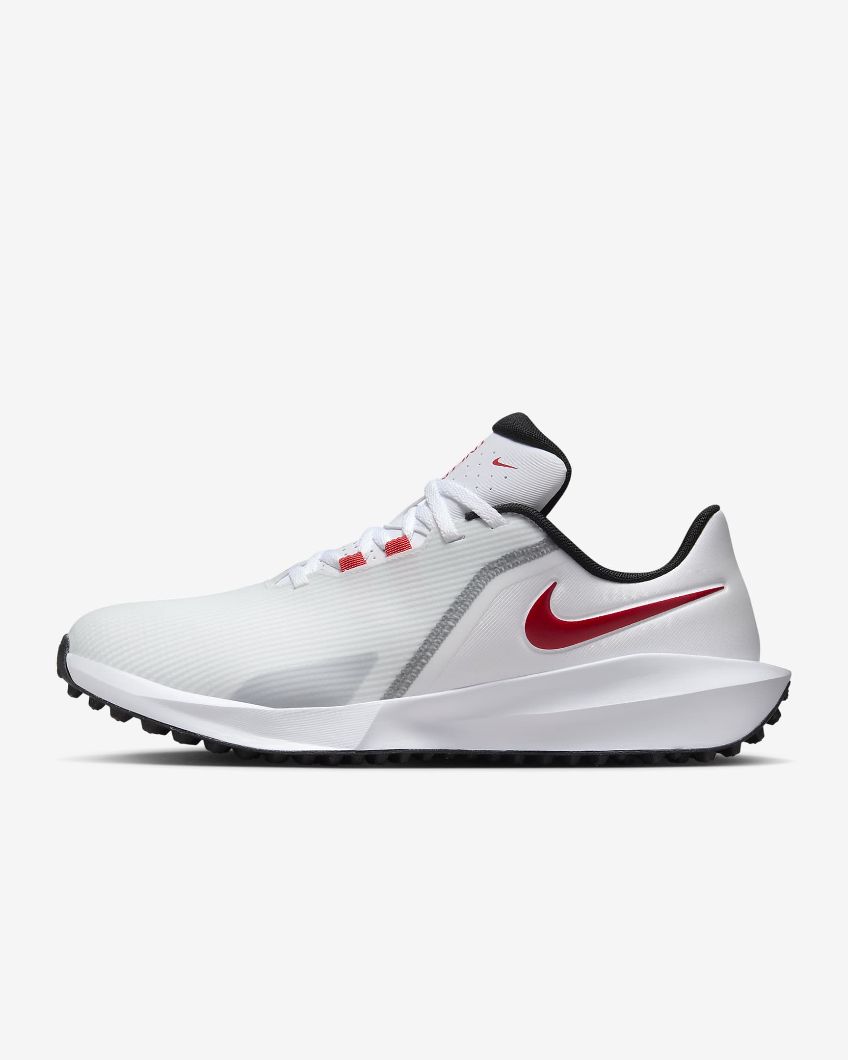 Golfové boty Nike Infinity G NN - Bílá/Pure Platinum/Černá/University Red