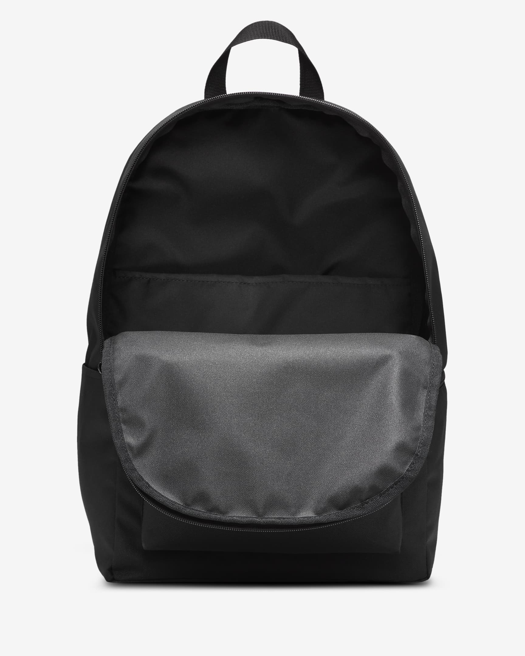 Nike Heritage Backpack (25L) - Black/Black/Stadium Green