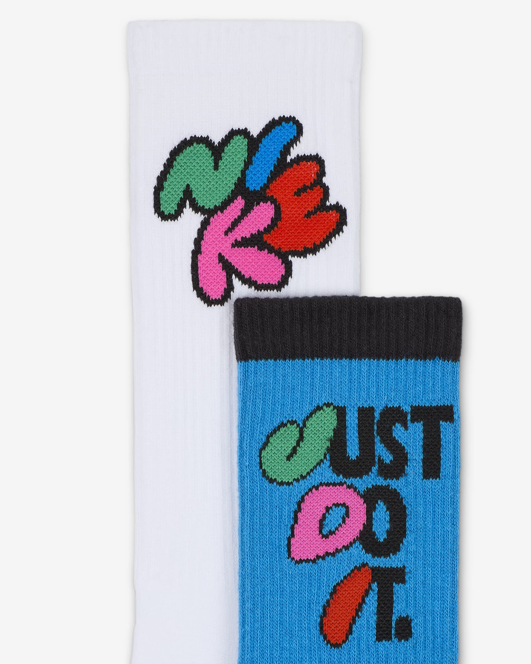 Nike Everyday Plus Cushioned Crew Socks (3 Pairs) - Multi-Colour