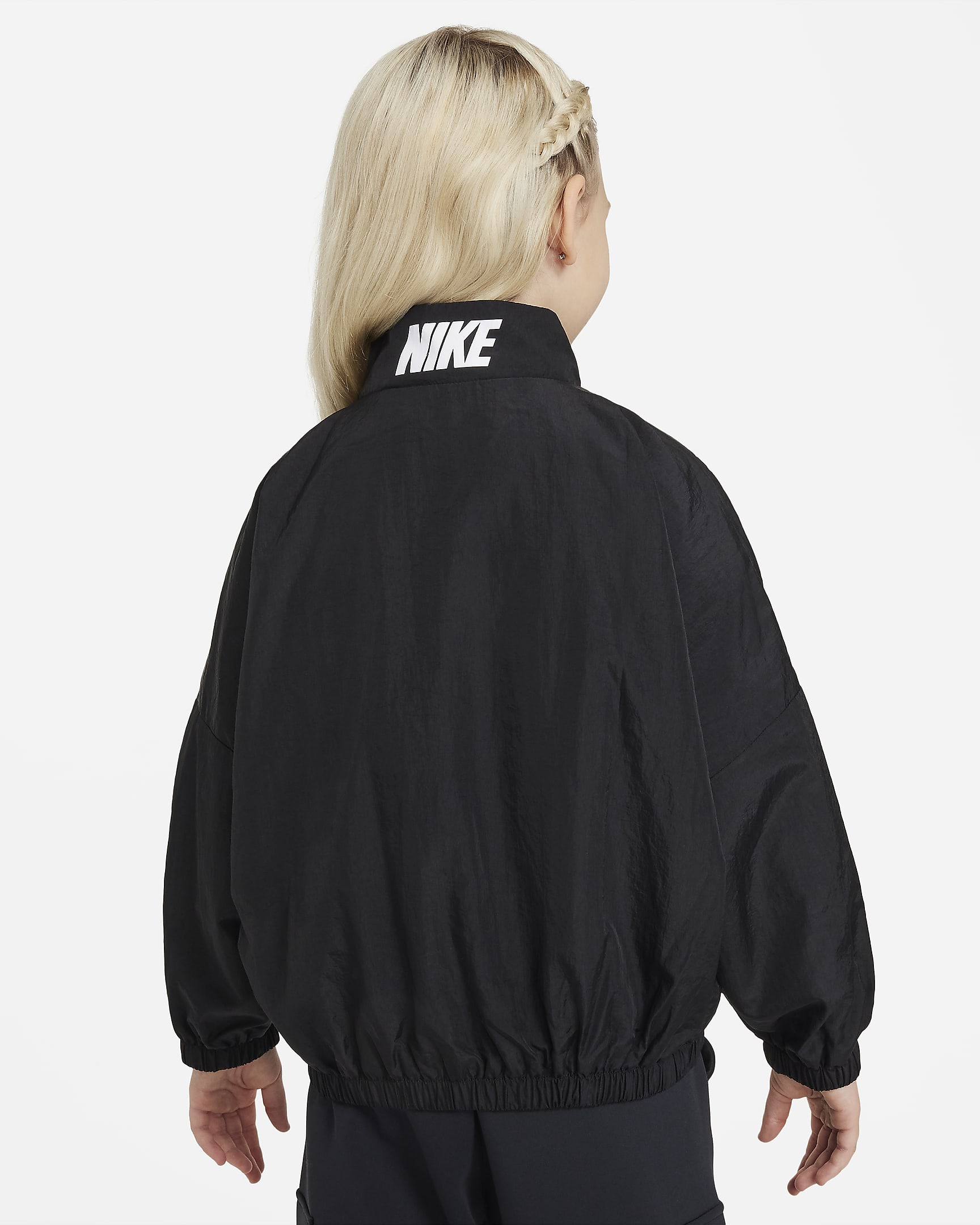 Nike Swoosh Little Kids' Jacket - Black