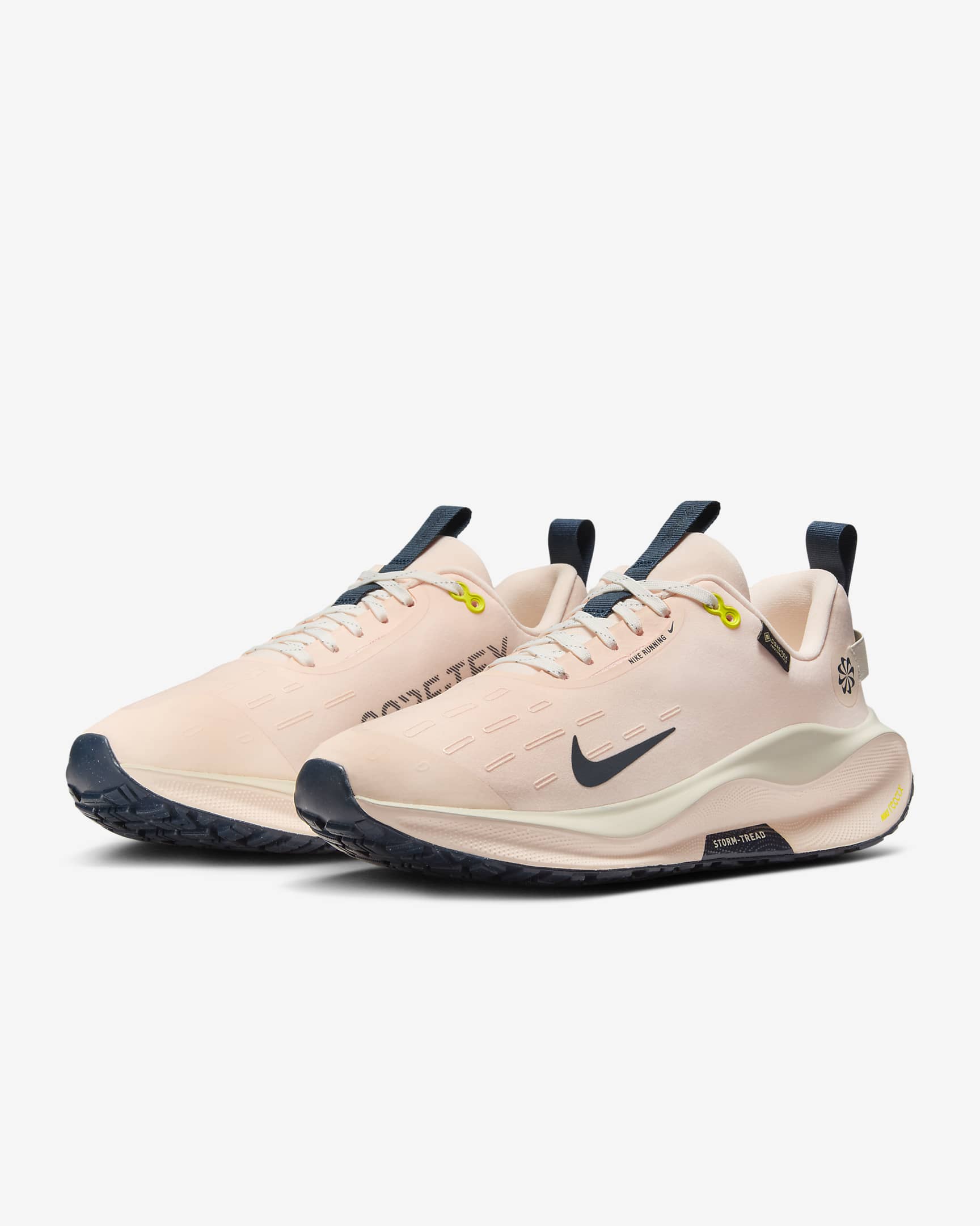 Nike InfinityRN 4 GORE-TEX vízhatlan, országúti női futócipő - Crimson Tint/Cyber/Pale Ivory/Armory Navy