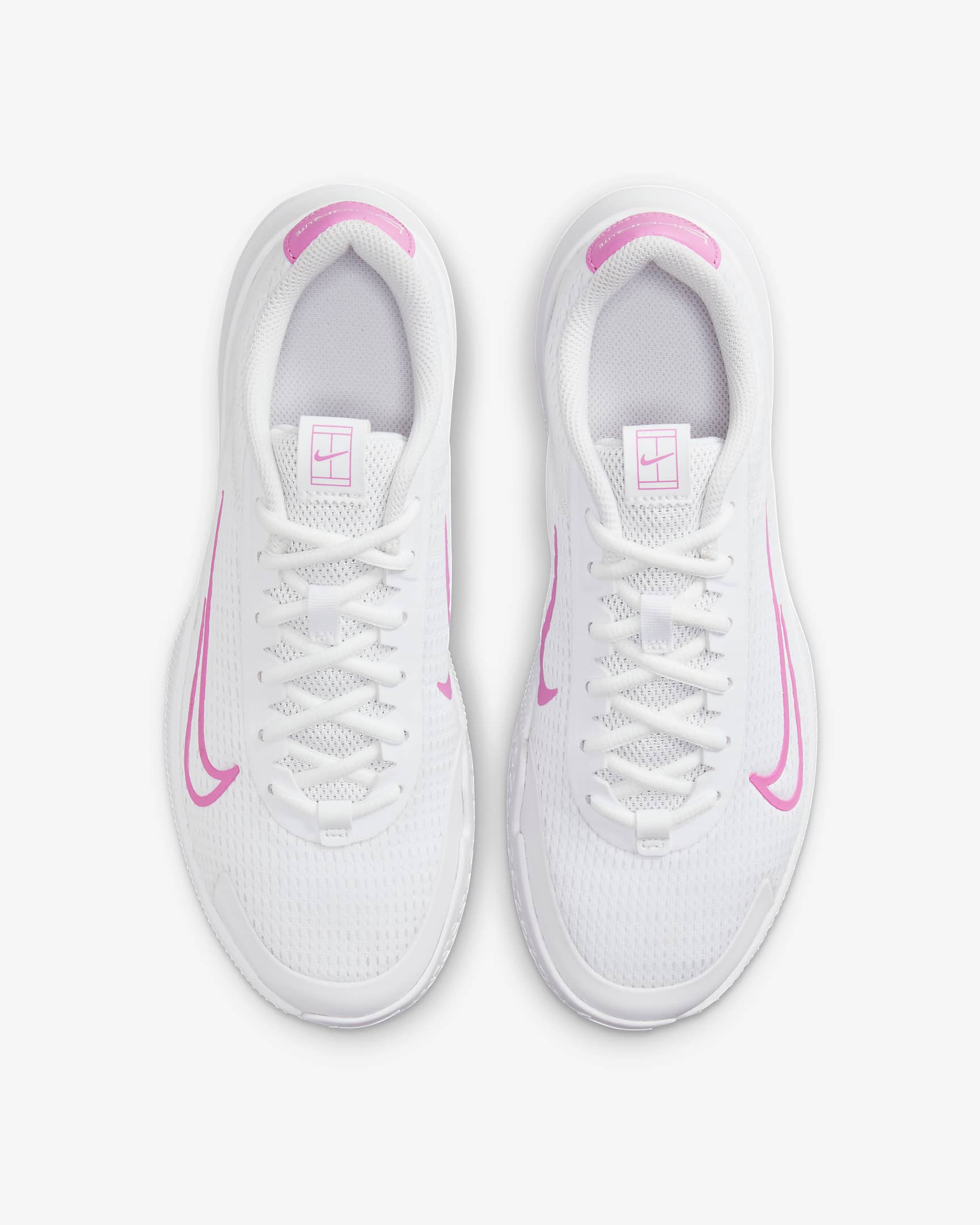 Chaussure de tennis pour surface dure NikeCourt Vapor Lite 2 pour femme - Blanc/Blanc/Playful Pink