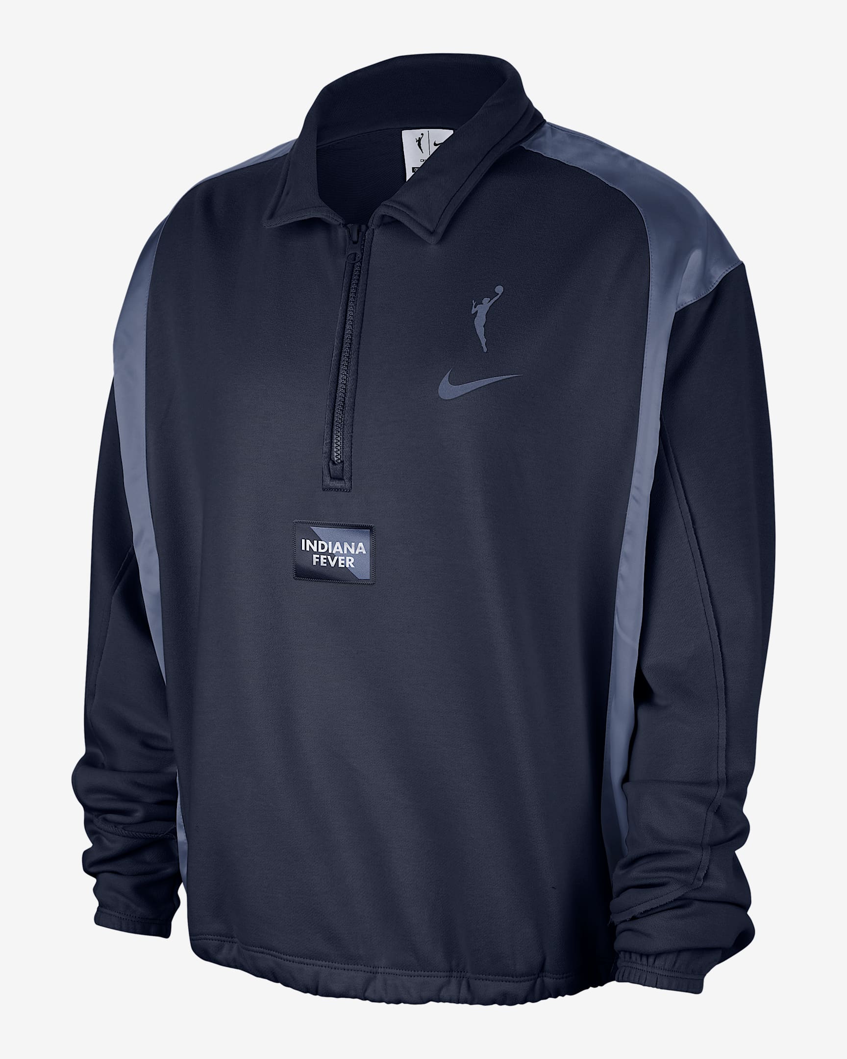 Indiana Fever Women's Nike WNBA Fleece Top - College Navy/Diffused Blue/Diffused Blue