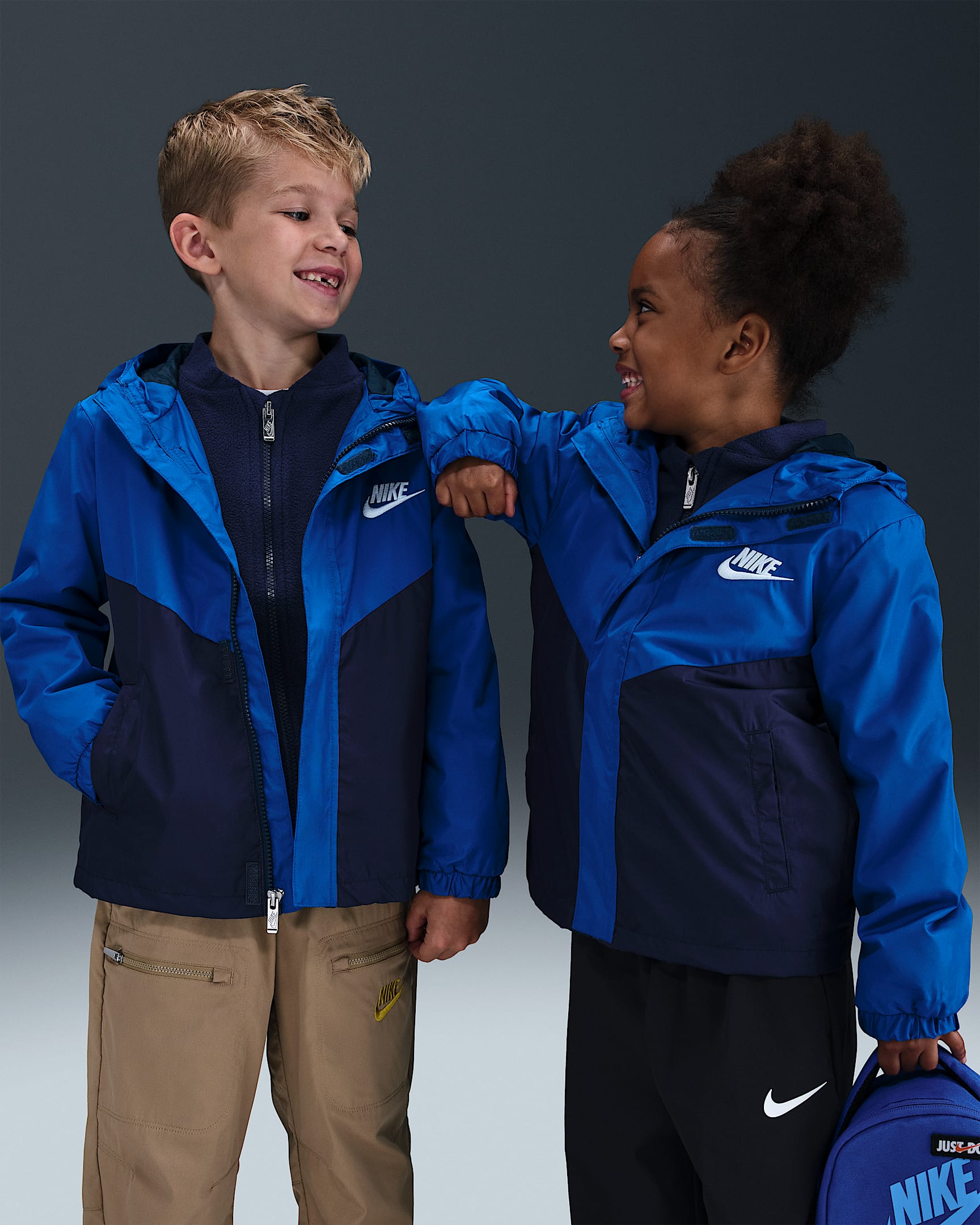 Nike Little Kids' System Jacket - Game Royal