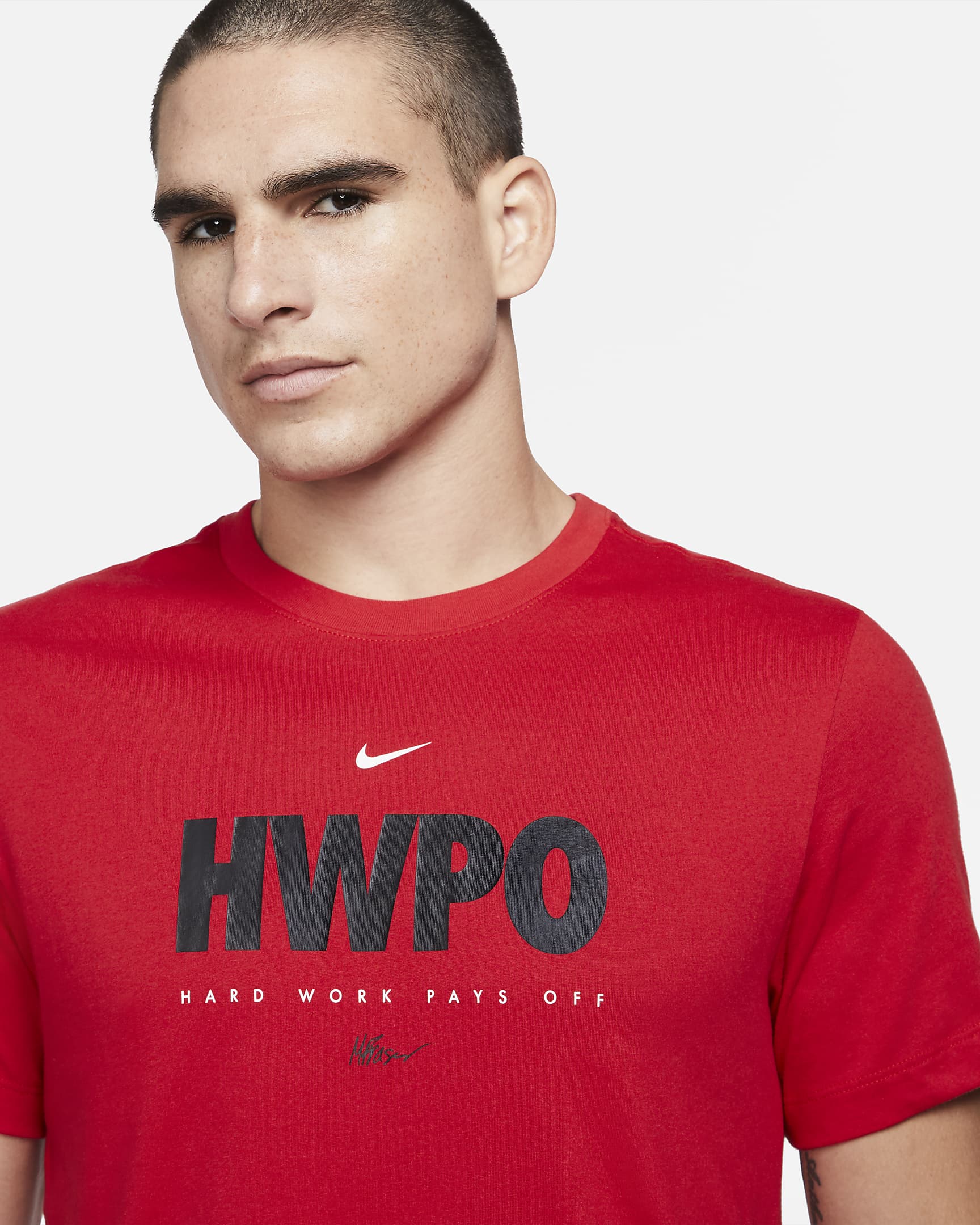 Tee Shirt De Training Nike Dri Fit Hwpo Pour Homme Nike Be