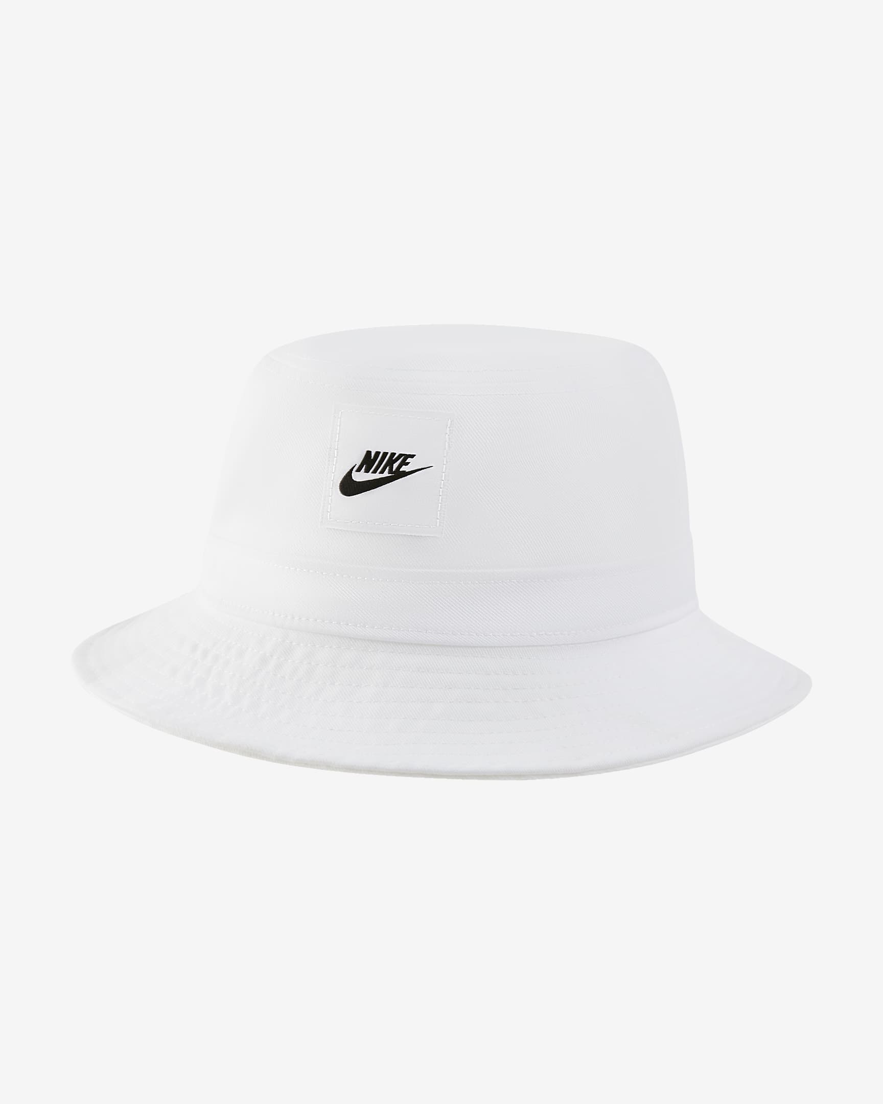 Bucket Hat Nike Apex Futura för barn - Vit/Vit