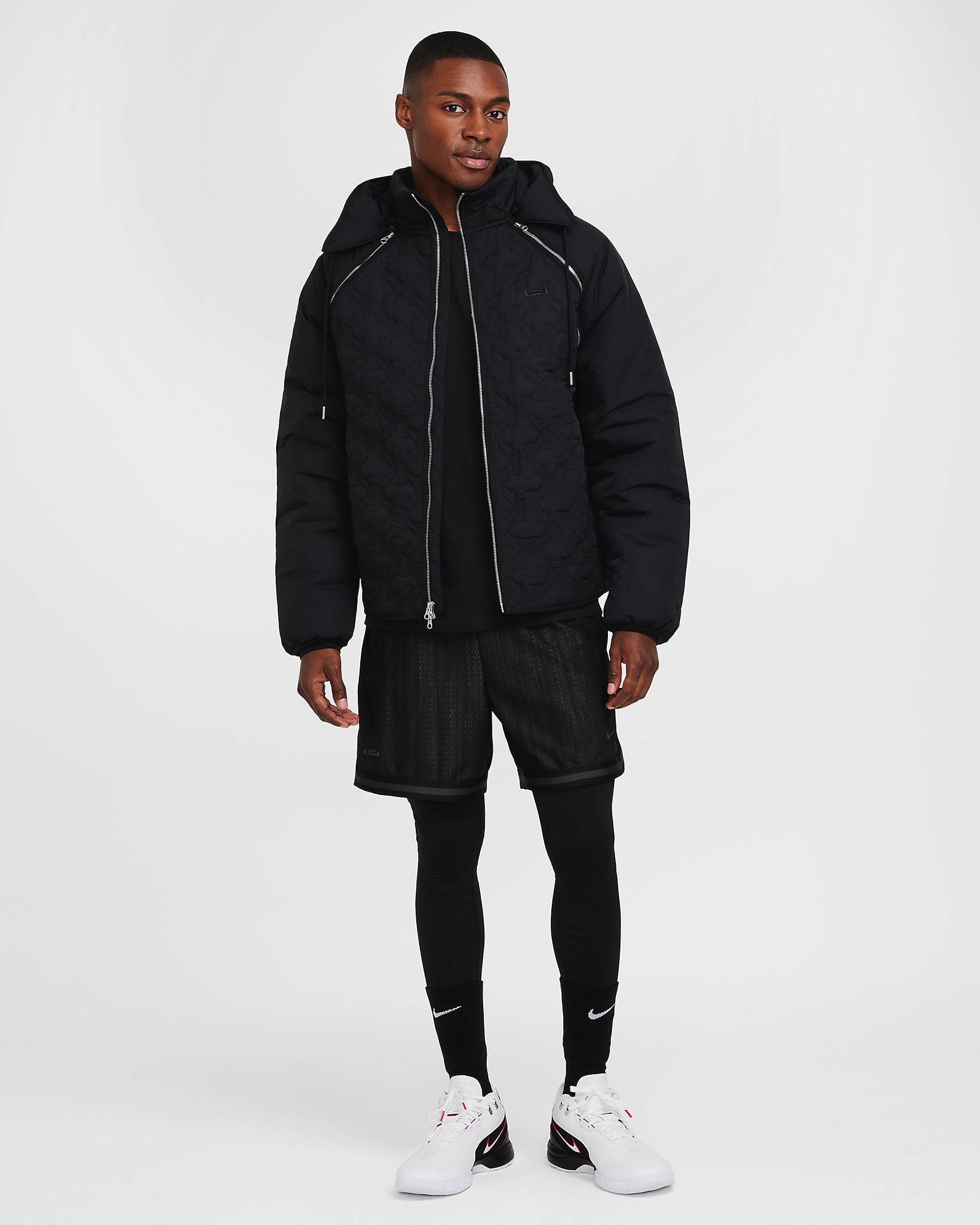 LeBron Men's ThermaFIT ADV Insulated Basketball Jacket.