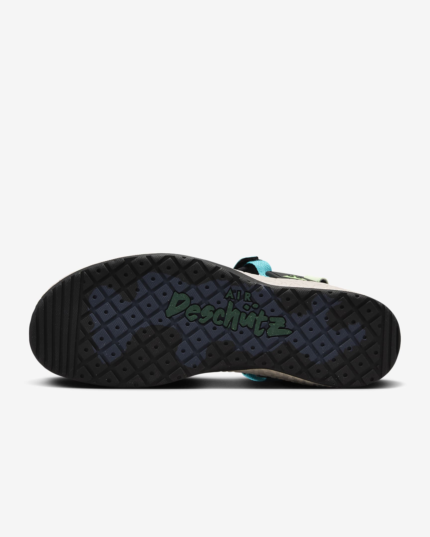 Nike ACG Air Deschutz+ Sandals - Bicoastal/Black/Light Iron Ore/Vapour Green