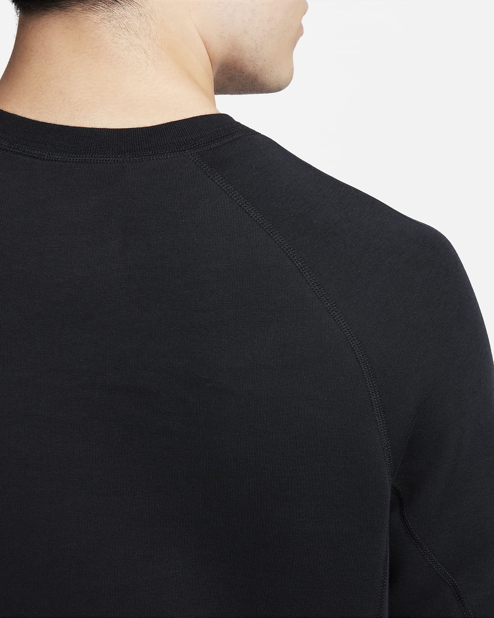 Nike Sportswear Tech Fleece Men's Crew - Black/Black