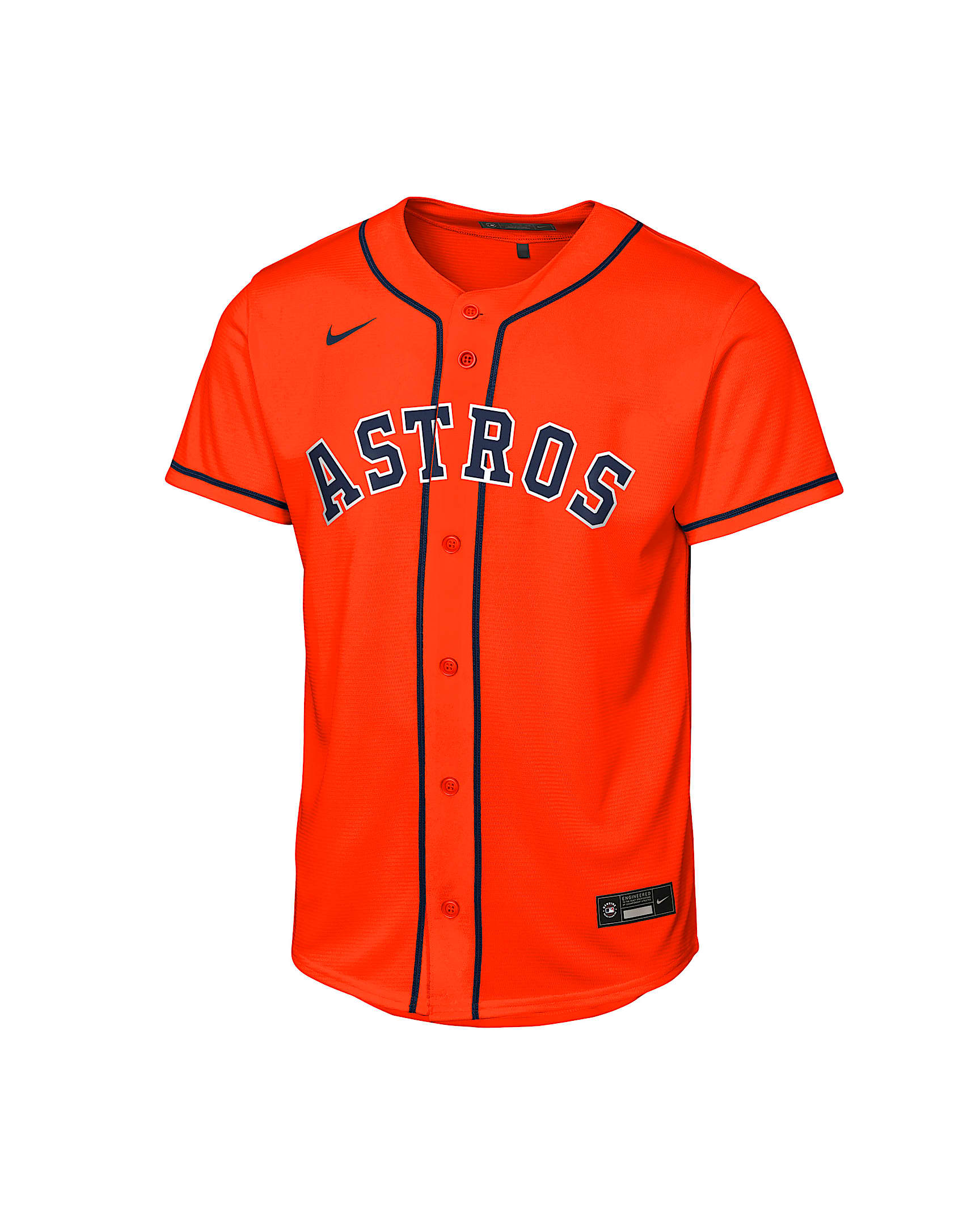 Jose Altuve Houston Astros Big Kids' Nike MLB Replica Jersey - Orange
