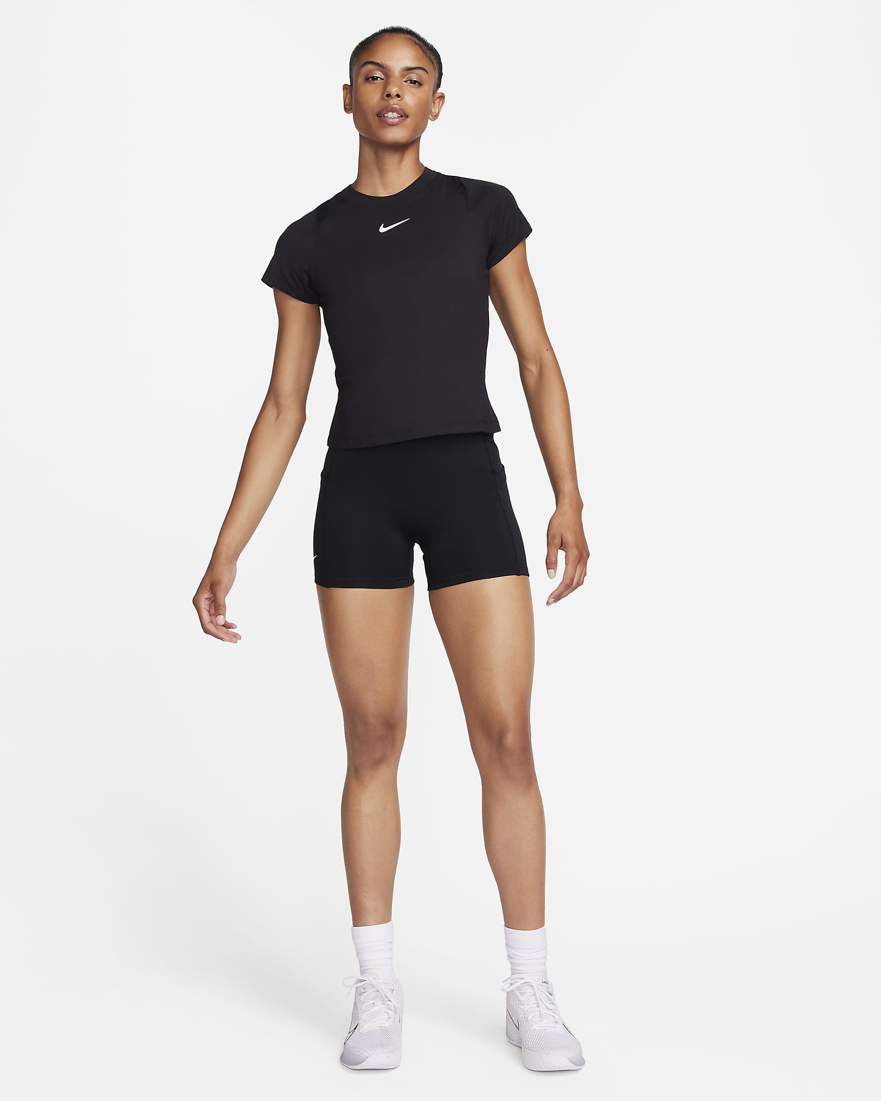 NikeCourt Advantage Women's Dri-FIT Short-Sleeve Tennis Top. Nike SK
