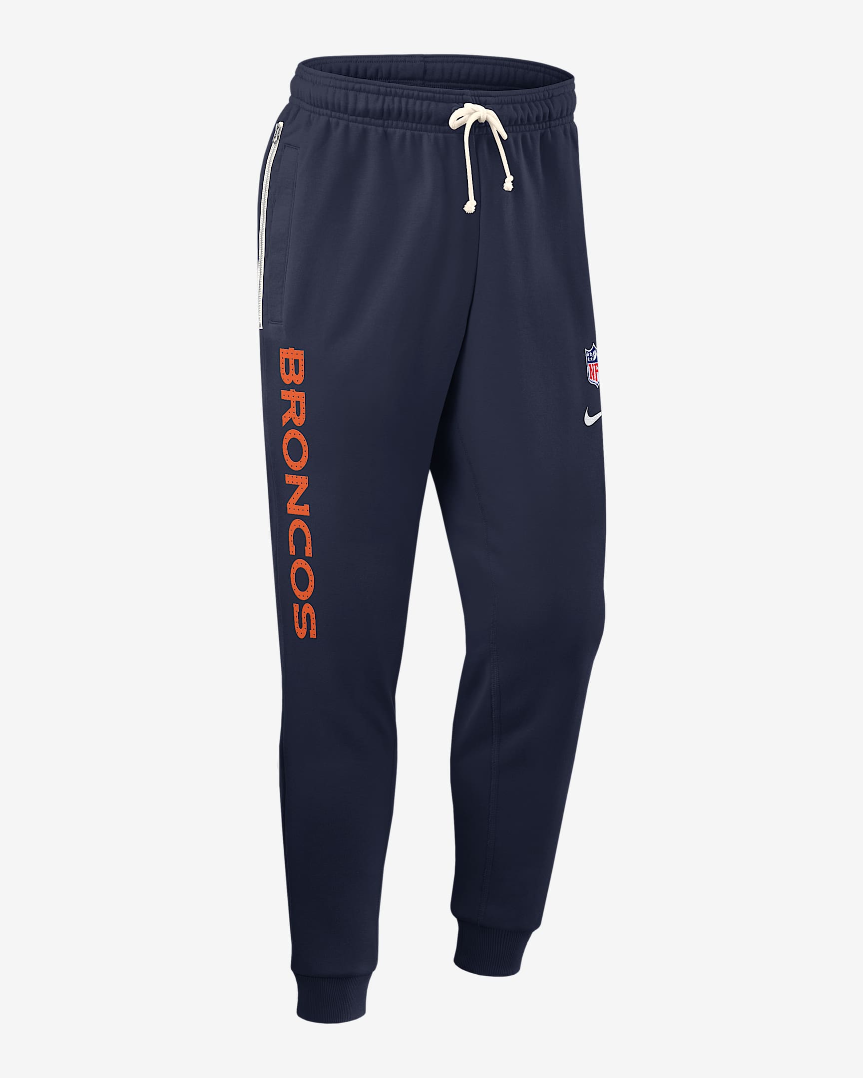 Denver Broncos Ground Game Sideline Men's Nike Dri-FIT NFL Taper Pants - Navy